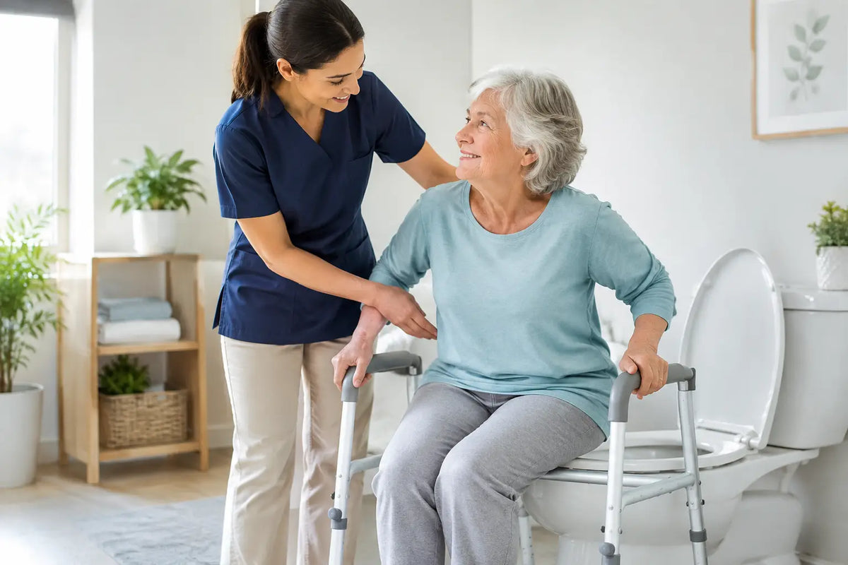 Caregiver Guide to Toileting Aids at Home