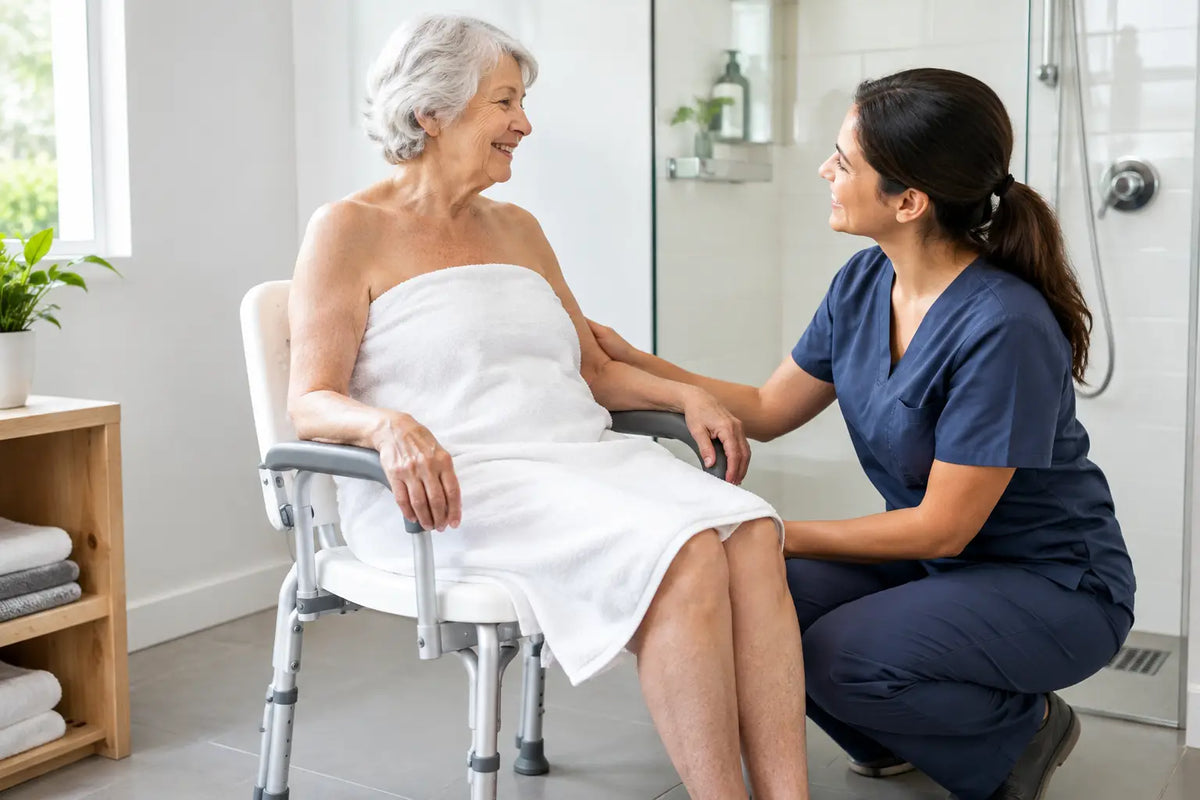 How to Choose a Shower Chair for Elderly Care
