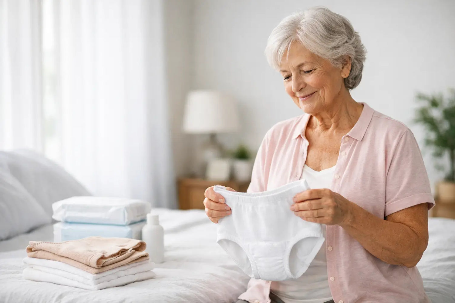 Choosing Incontinence Underwear for Elderly Women