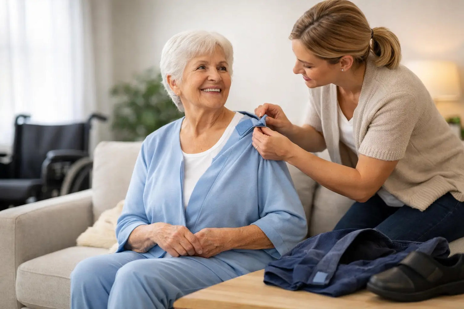 Adaptive Clothing for Easier Everyday Care