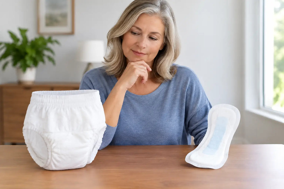 Incontinence Pants Versus Pads: Which Fits Best?