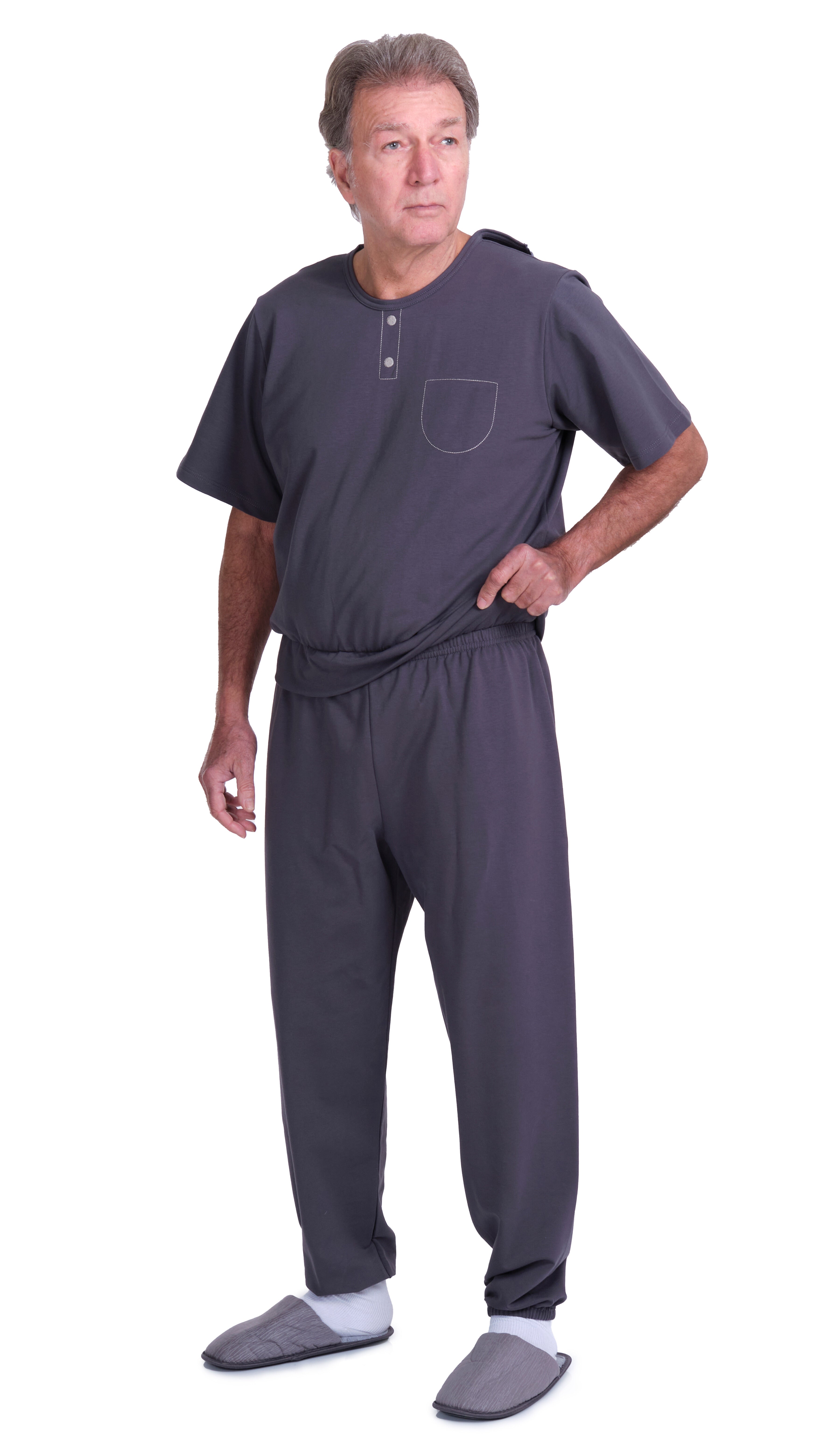 Pyjamas Onesie Adaptive Clothing - Short-sleeved - Bacio