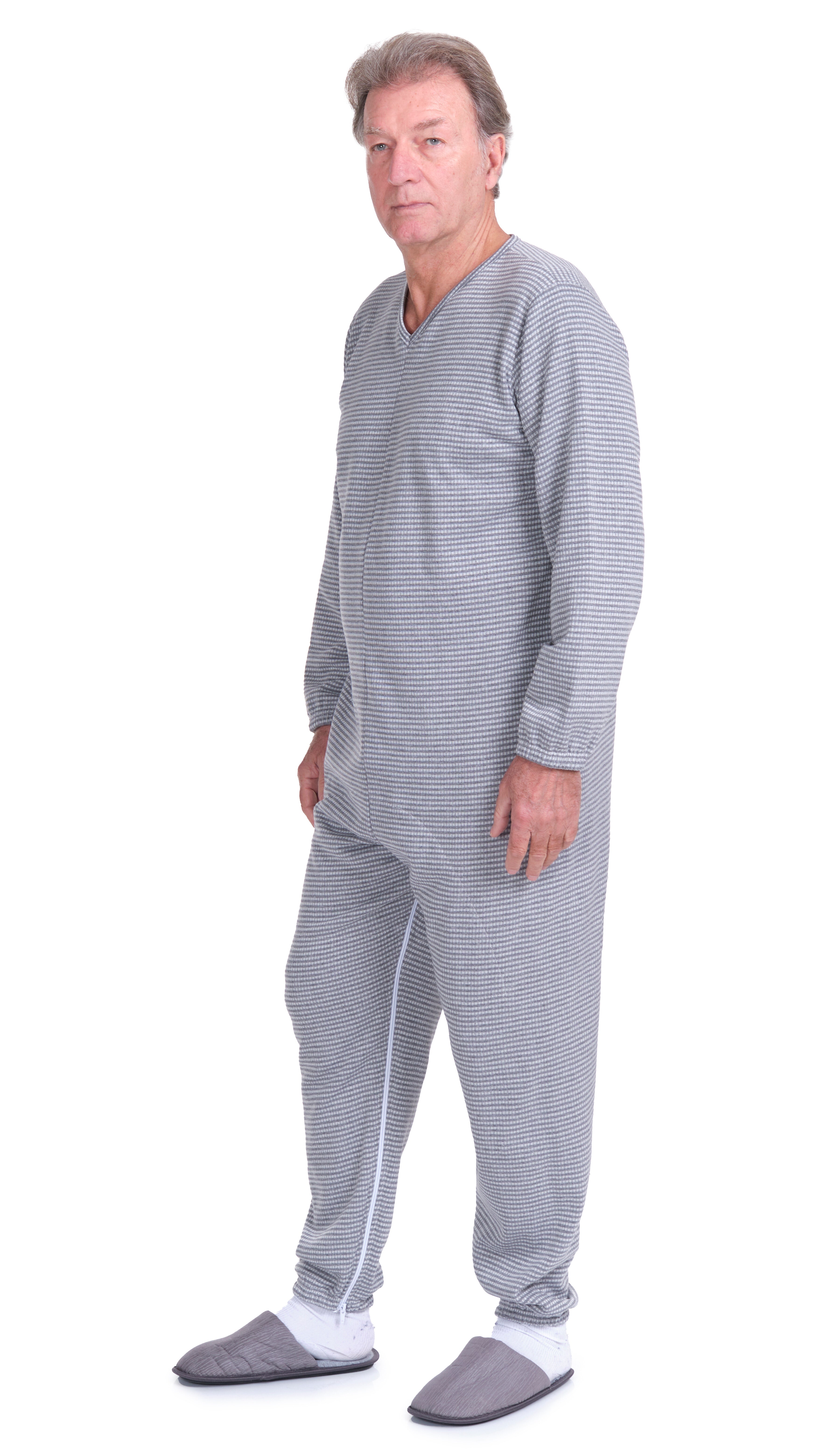 Adaptive Winter Onesie with Back & Inseam Zippers – 9014/2