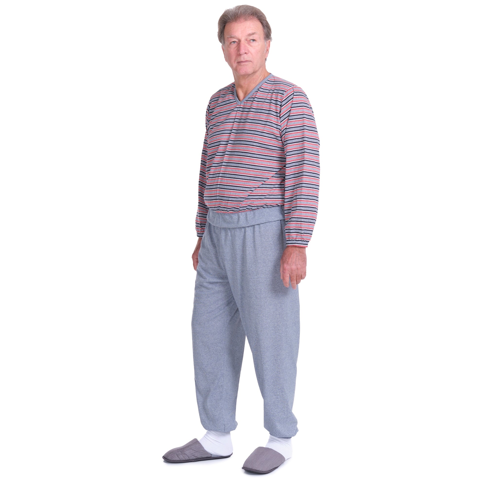One-piece Pyjamas with rear zip fastening