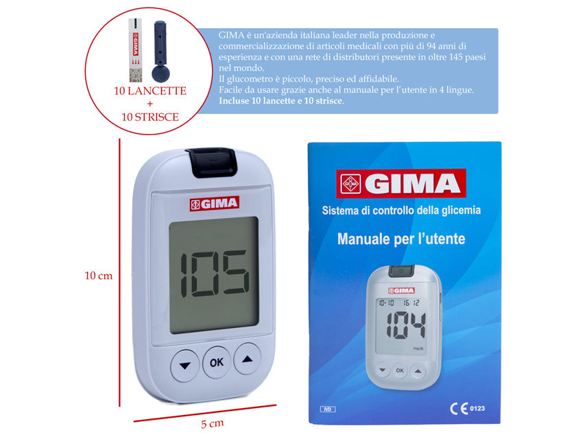 Complete Glucometer Kit with Strips, Lancing Pen & Accessories – Accurate Blood Glucose Monitoring