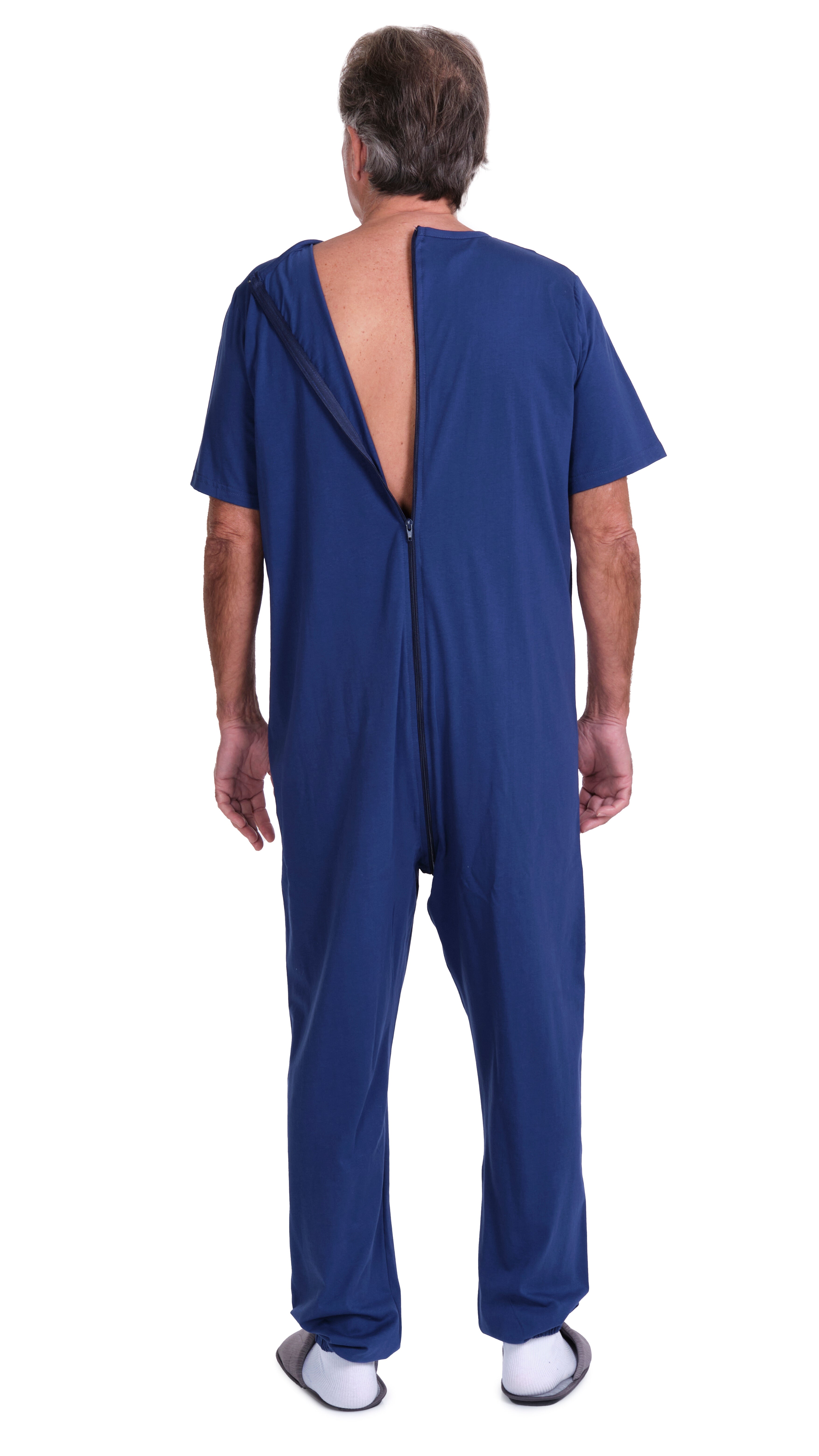 Short-sleeved medical pyjamas and long trousers - 9078 MC PL - Utilità