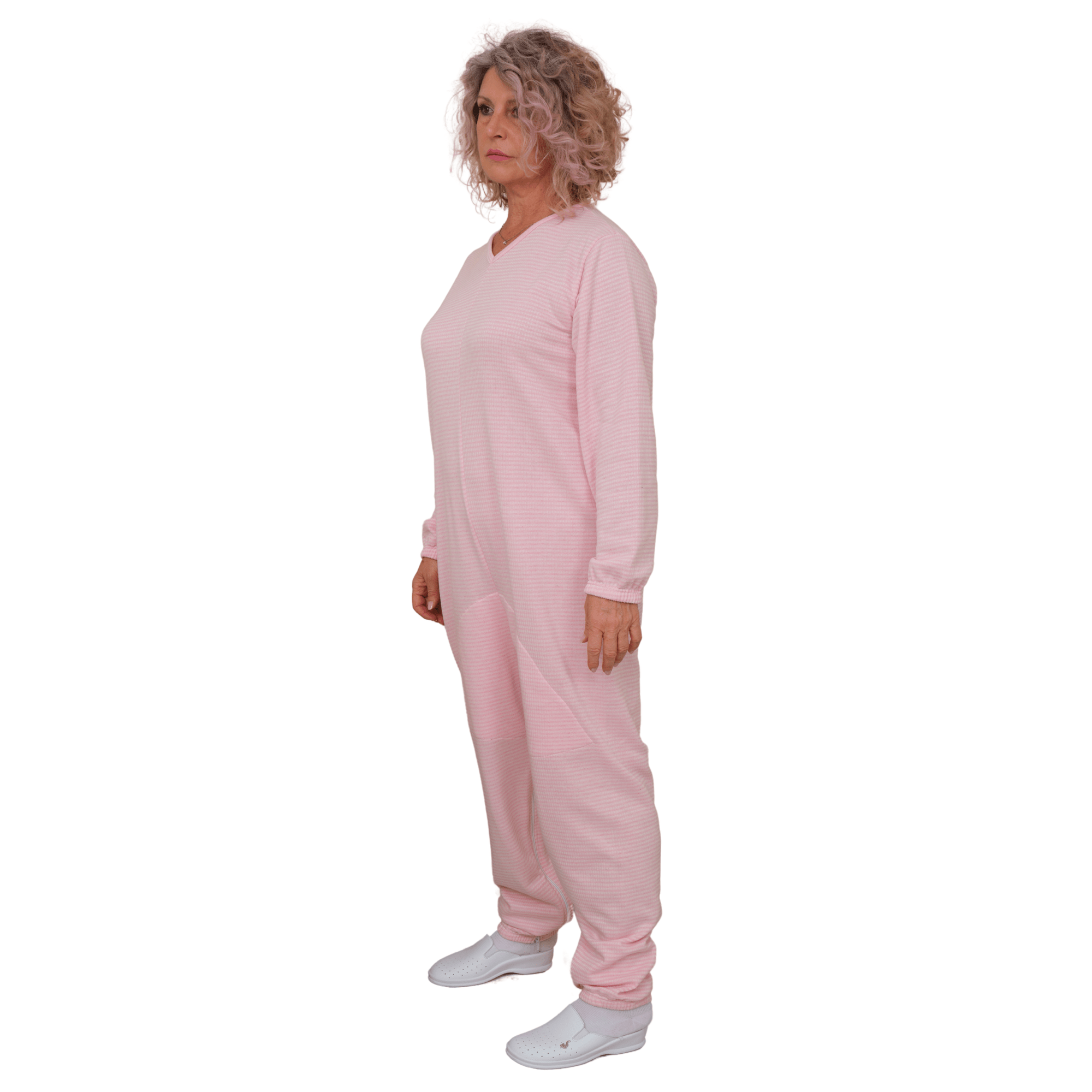 Adaptive Winter Onesie with Back & Inseam Zippers – 9014/2