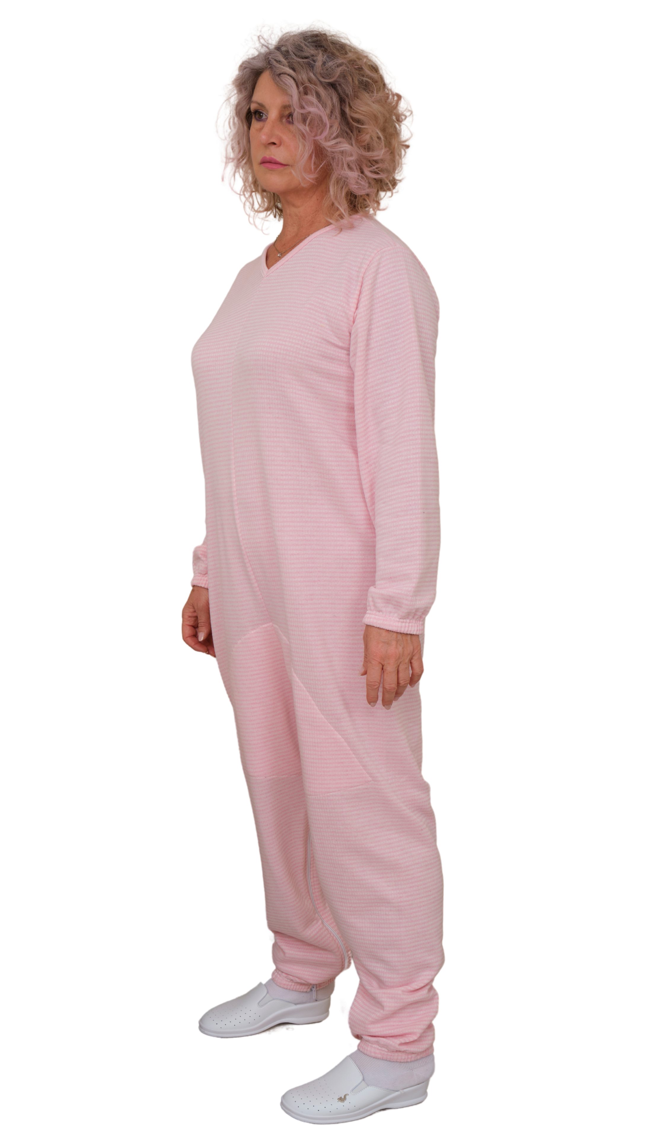 Adaptive Winter Onesie with Back & Inseam Zippers – 9014/2