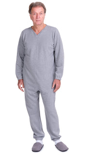 Adaptive Winter Onesie with Back & Inseam Zippers – 9014/2