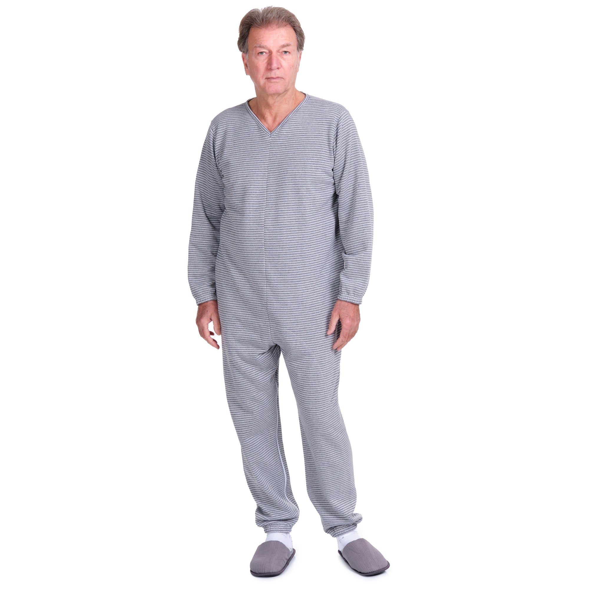 Adaptive Winter Onesie with Back & Inseam Zippers – 9014/2