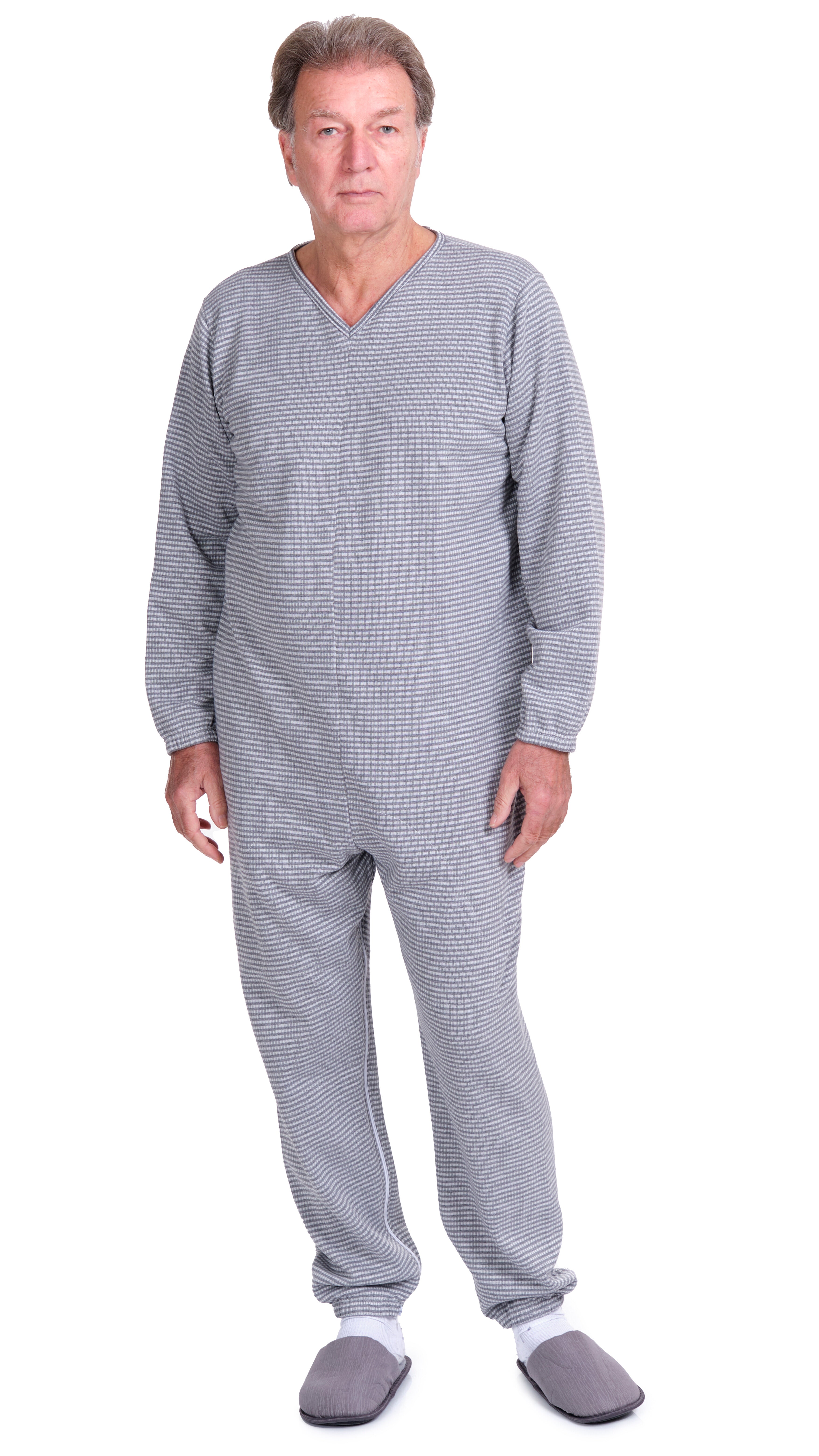 Adaptive Winter Onesie with Back & Inseam Zippers – 9014/2