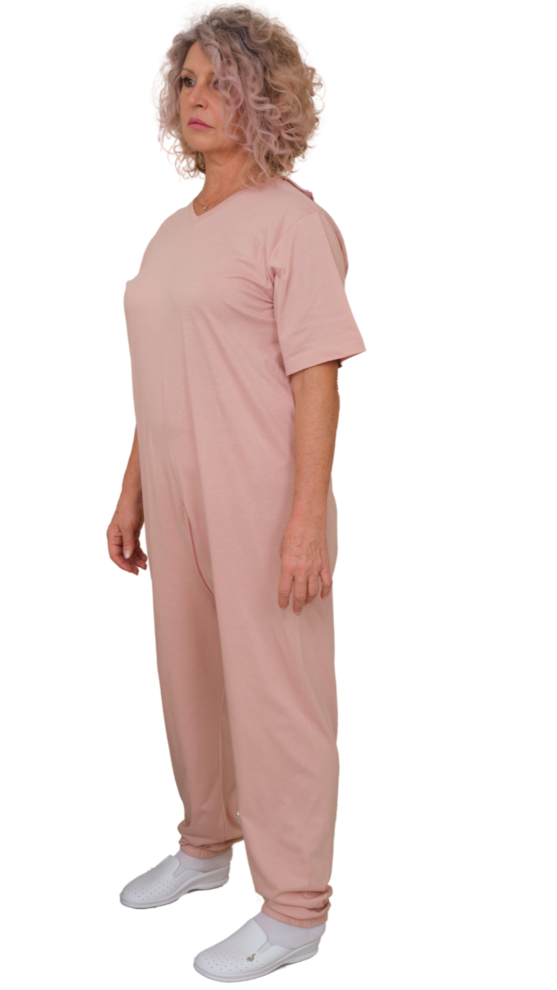 Short-sleeved medical pyjamas and long trousers - 9078 MC PL - Utilità