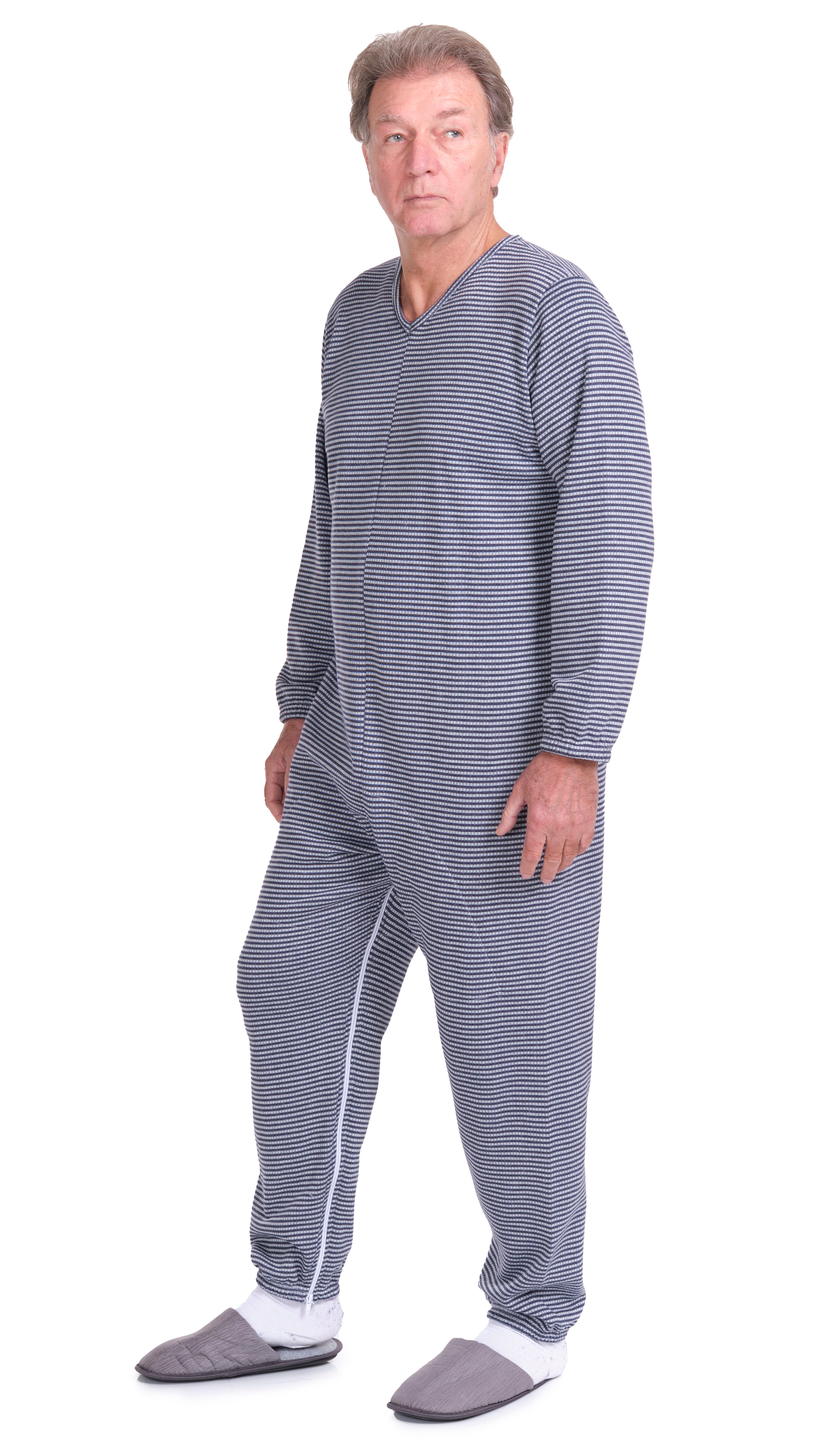 Adaptive Winter Onesie with Back & Inseam Zippers – 9014/2