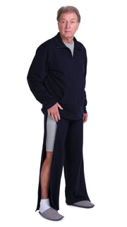 Tracksuit for rehabilitation exercises with side opening - Melodia