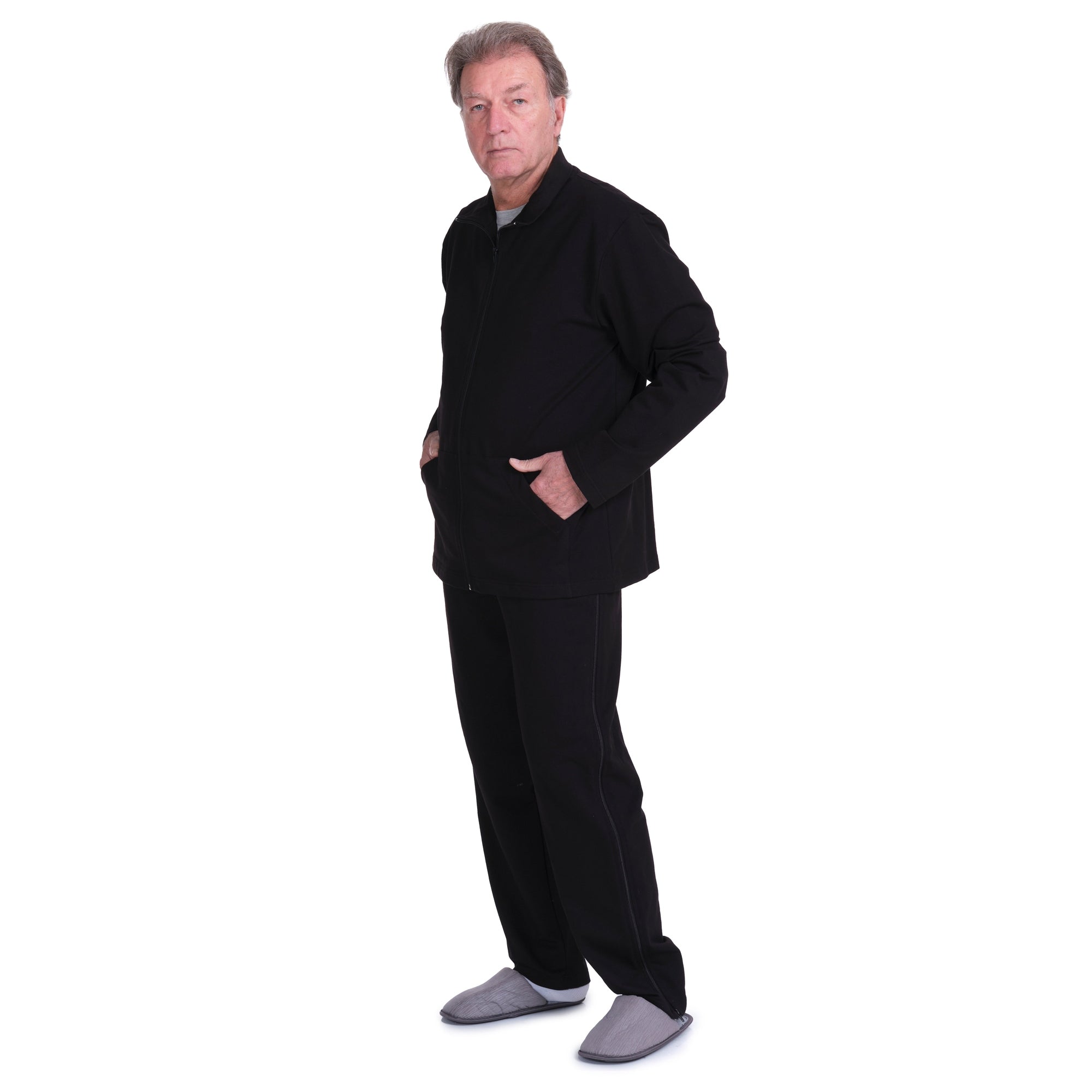 Tracksuit for rehabilitation exercises with side opening - Melodia