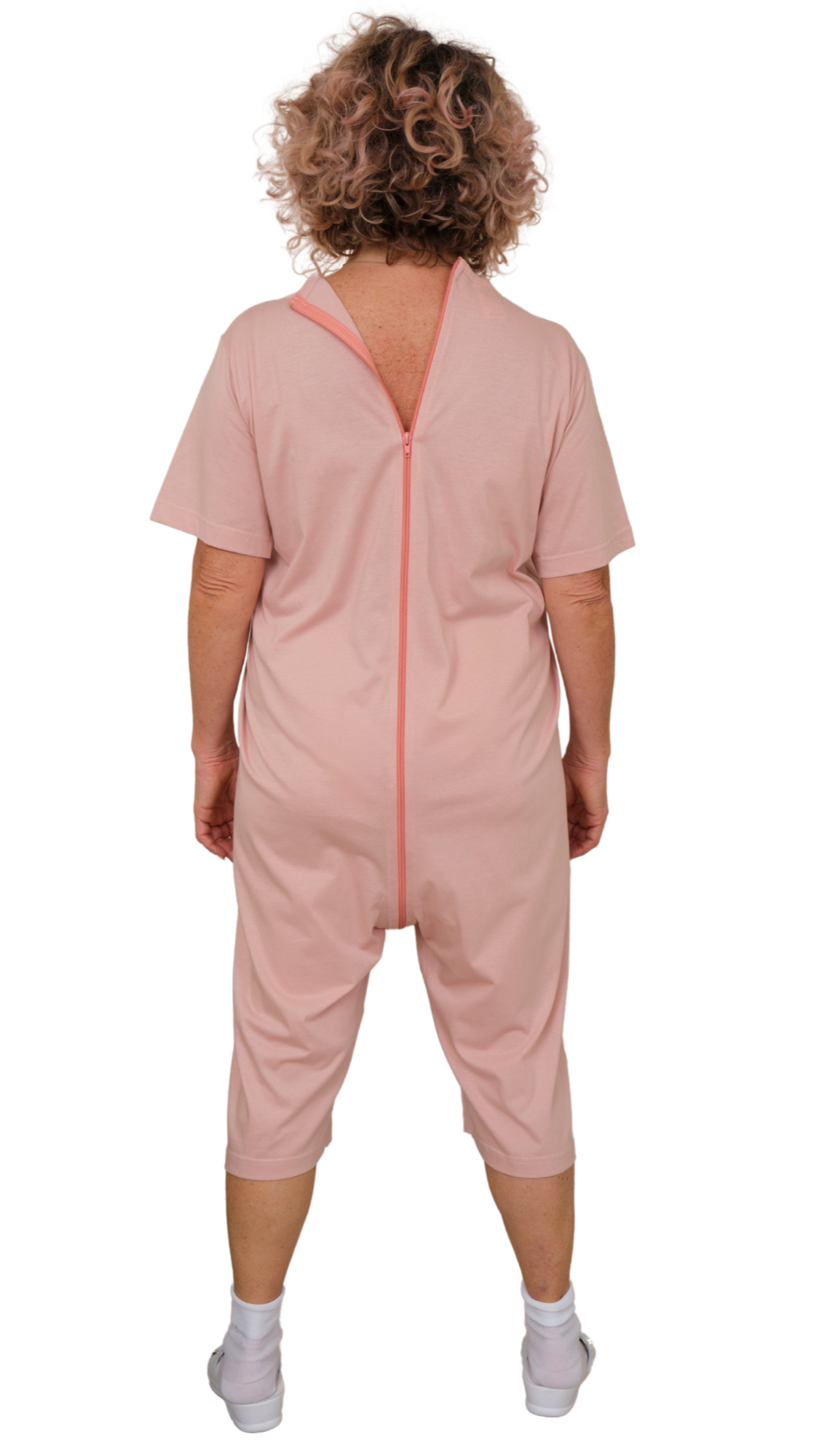 Geriatric pyjamas with back closure, adaptive clothing for Alzheimer's and dementia - 9078 MC PC