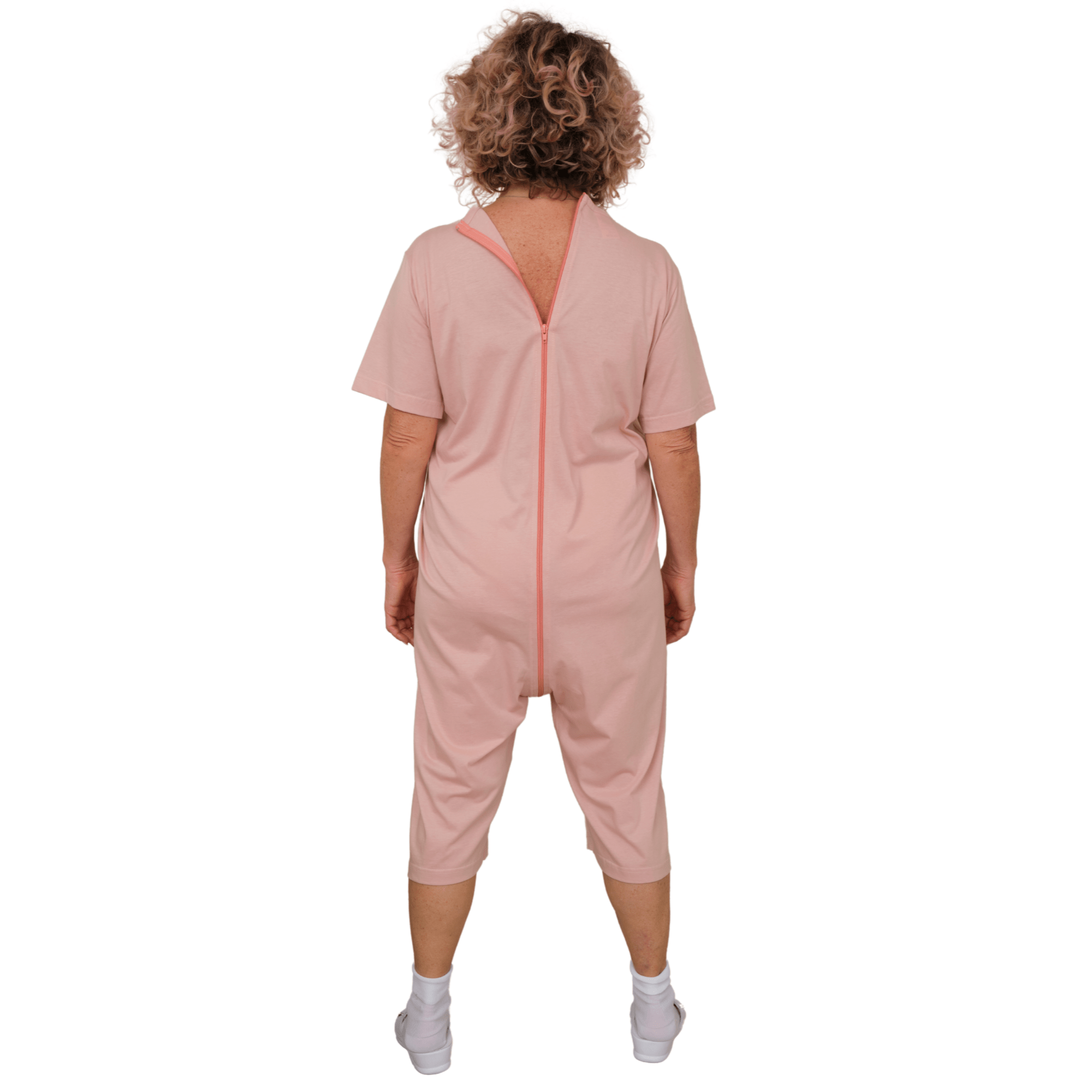 Geriatric pyjamas with back closure, adaptive clothing for Alzheimer's and dementia - 9078 MC PC