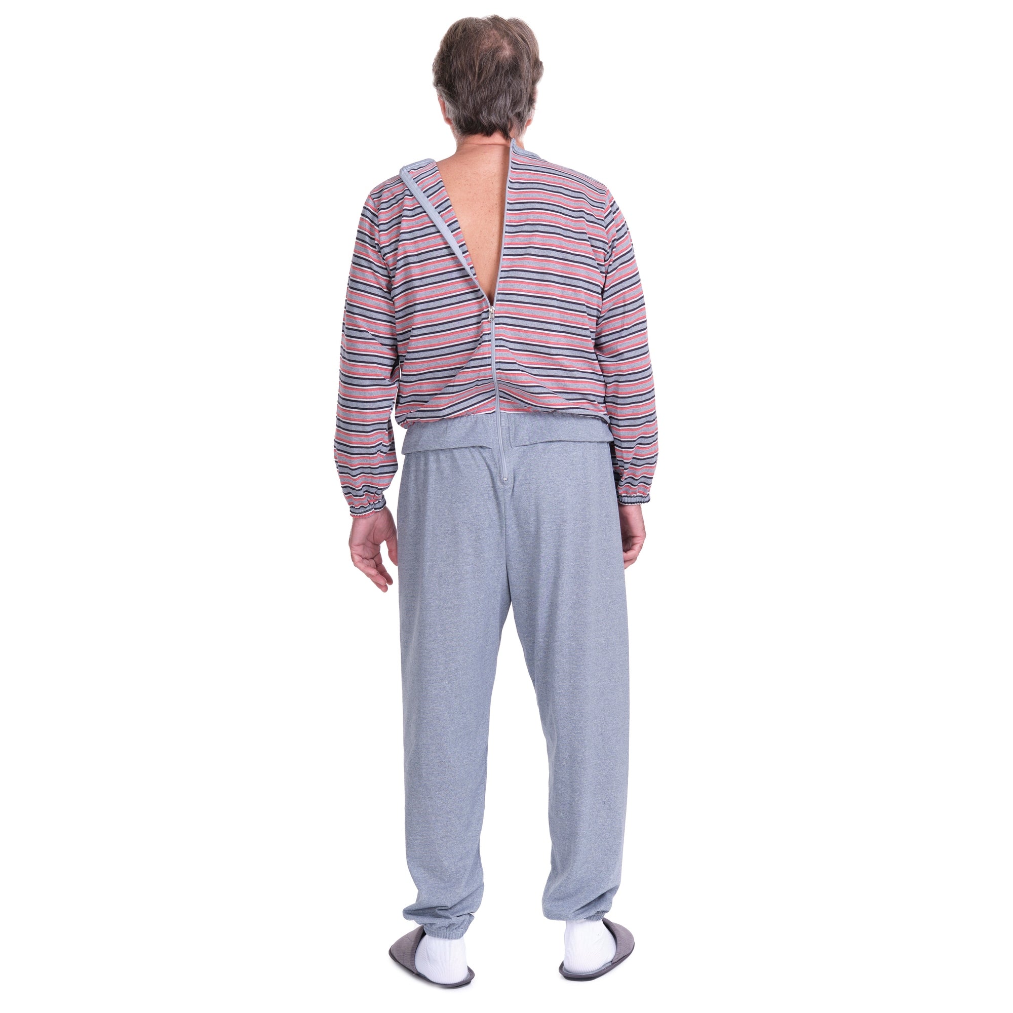 One-piece Pyjamas with rear zip fastening