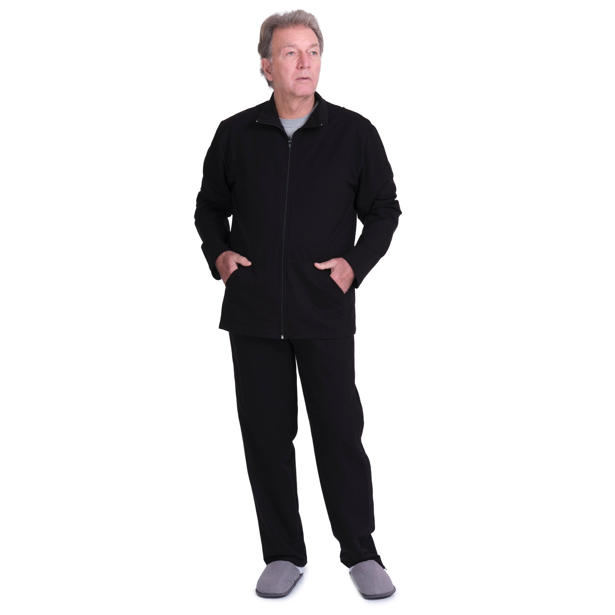 Tracksuit for rehabilitation exercises with side opening - Melodia