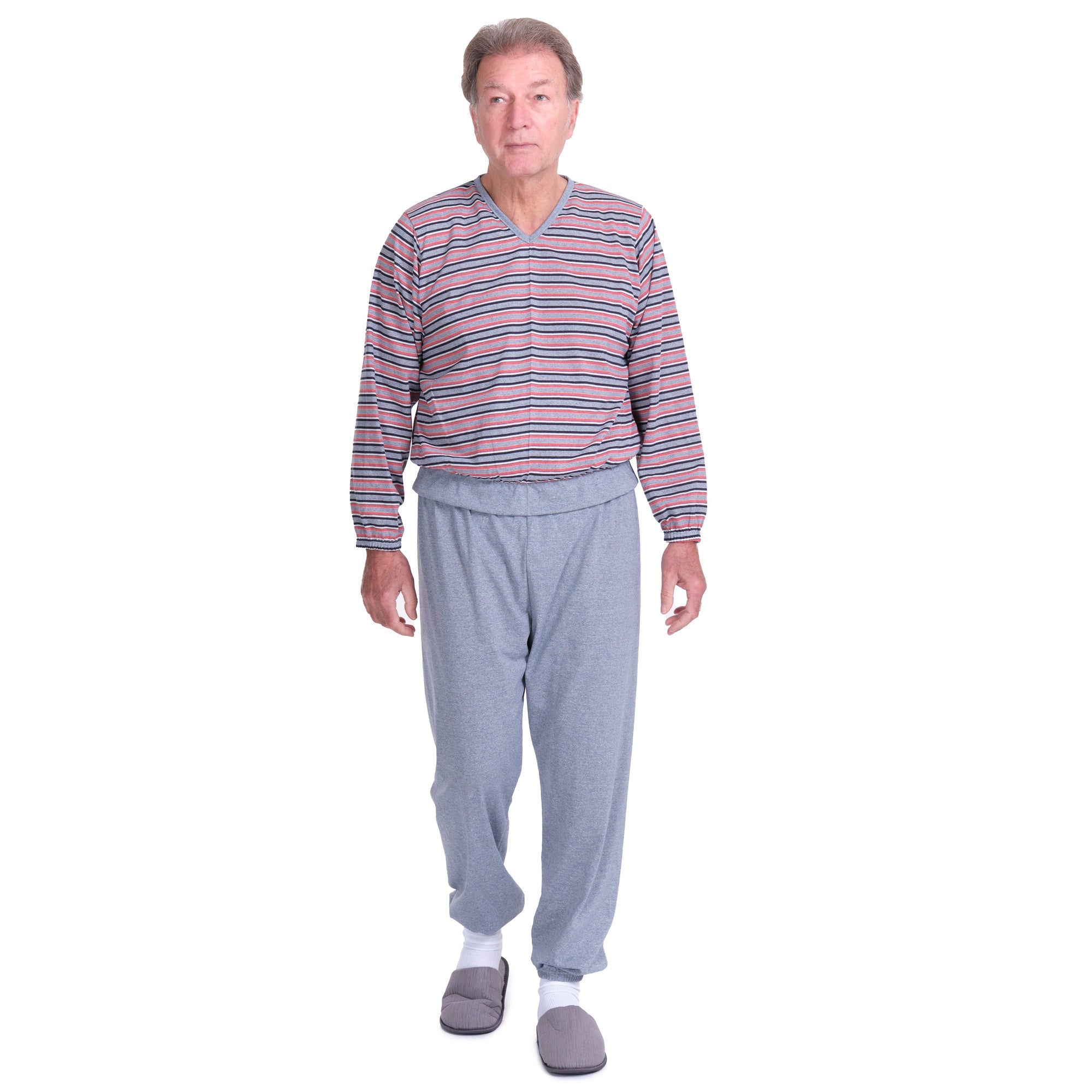 One-piece Pyjamas with rear zip fastening