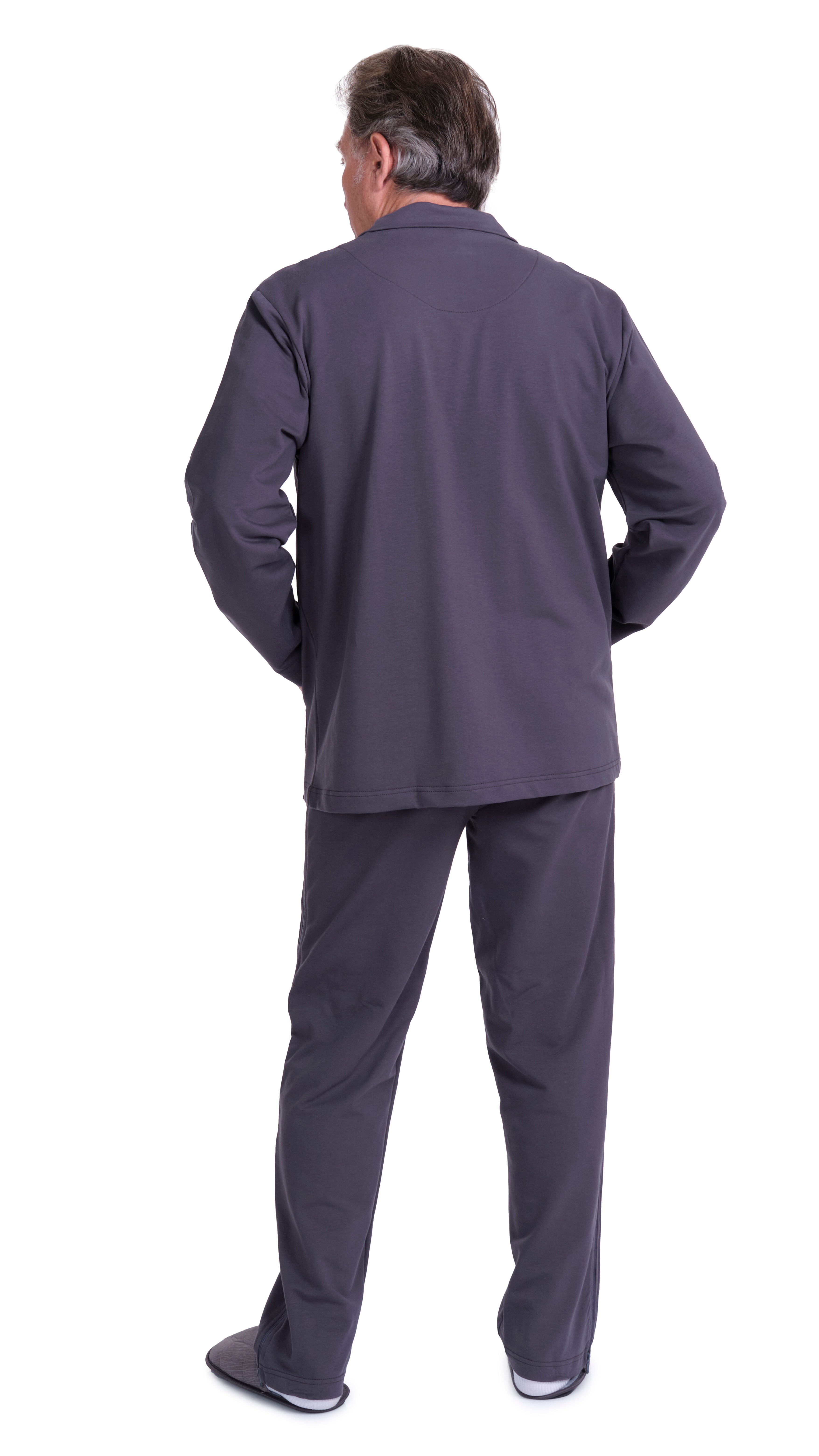 Tracksuit for rehabilitation exercises with side opening - Melodia