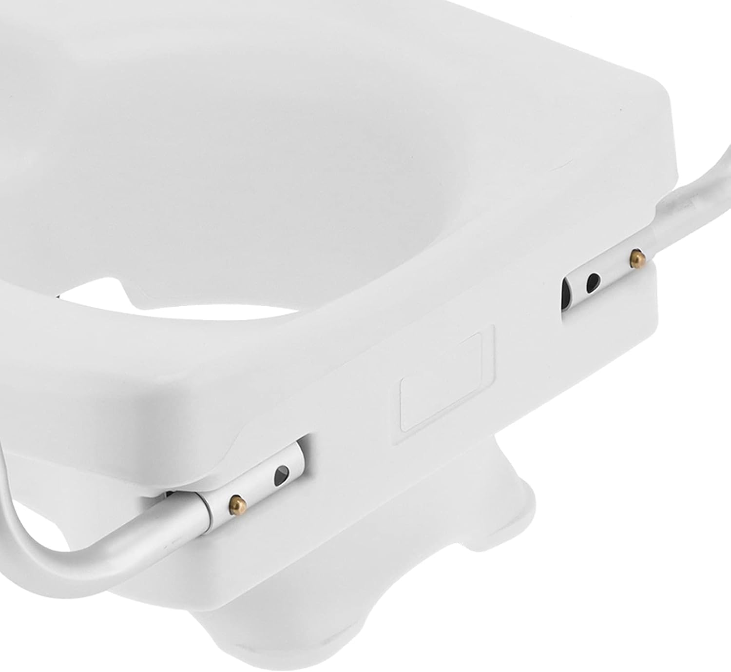 Raised Toilet Seat with Armrests — Universal Adjustable Fit, 16 cm Height, Elderly & Mobility Support