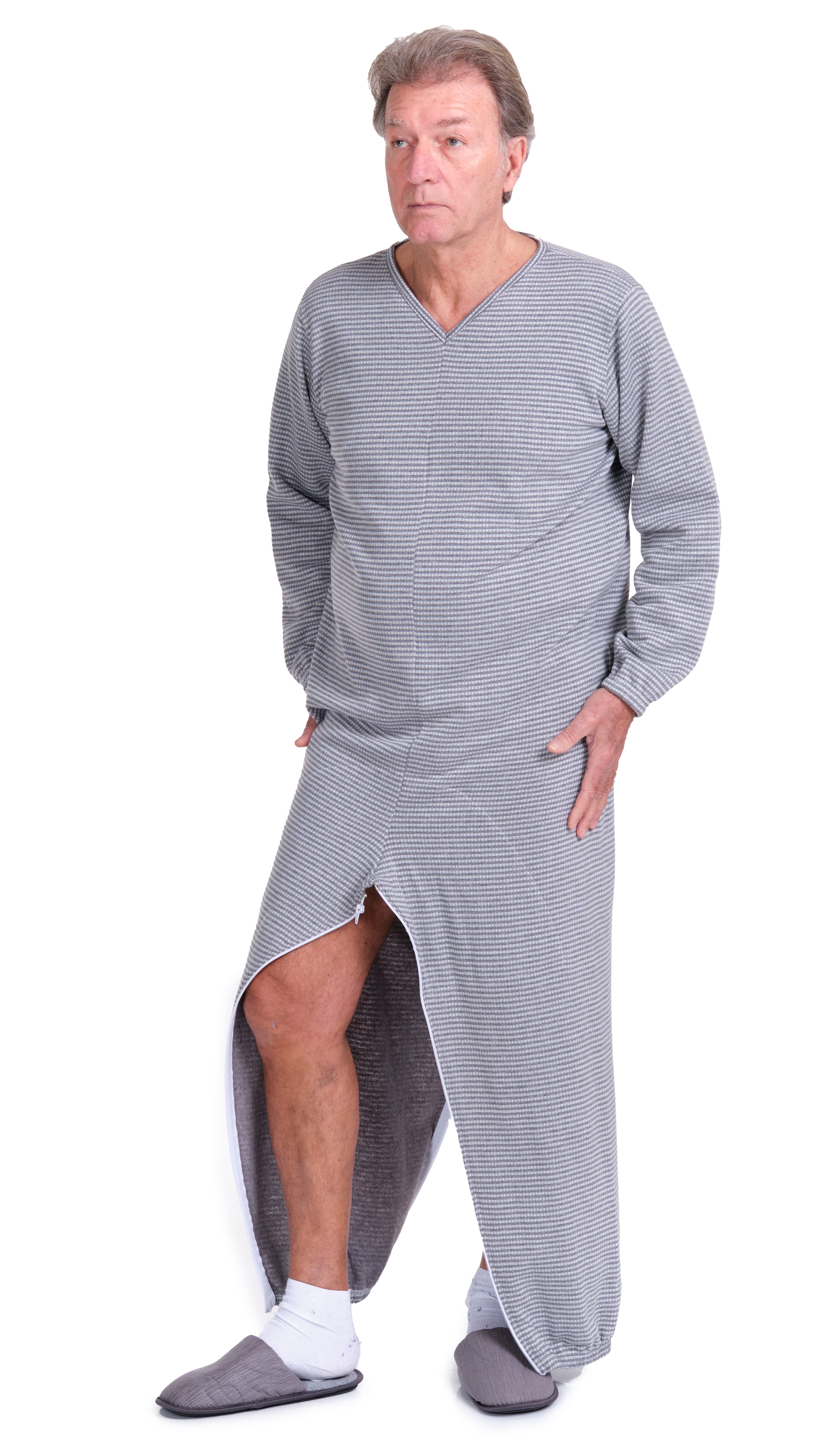 Adaptive Winter Onesie with Back & Inseam Zippers – 9014/2