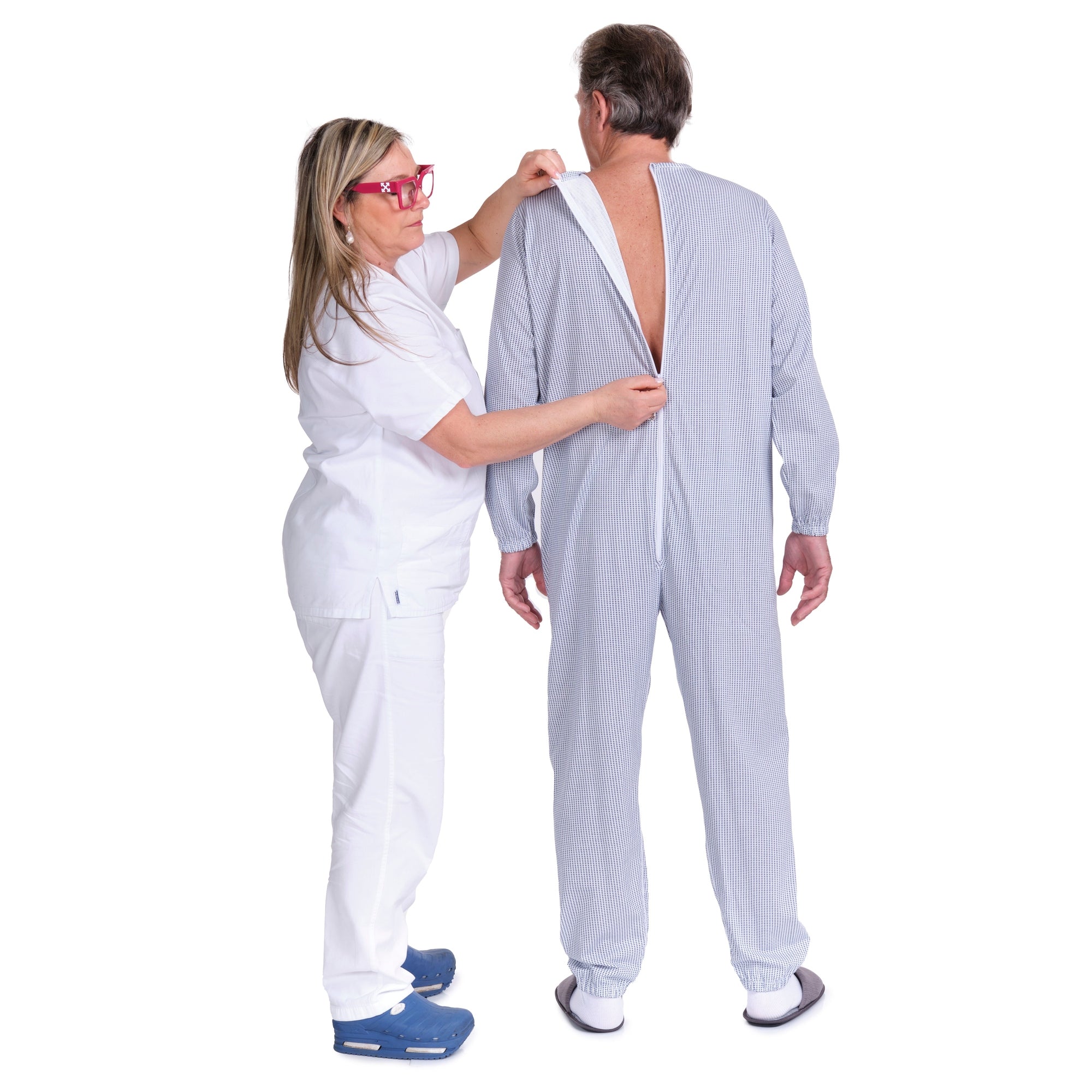 Onesie Anti-Strip Adaptive Pyjamas 100% Cotton - 9012/2