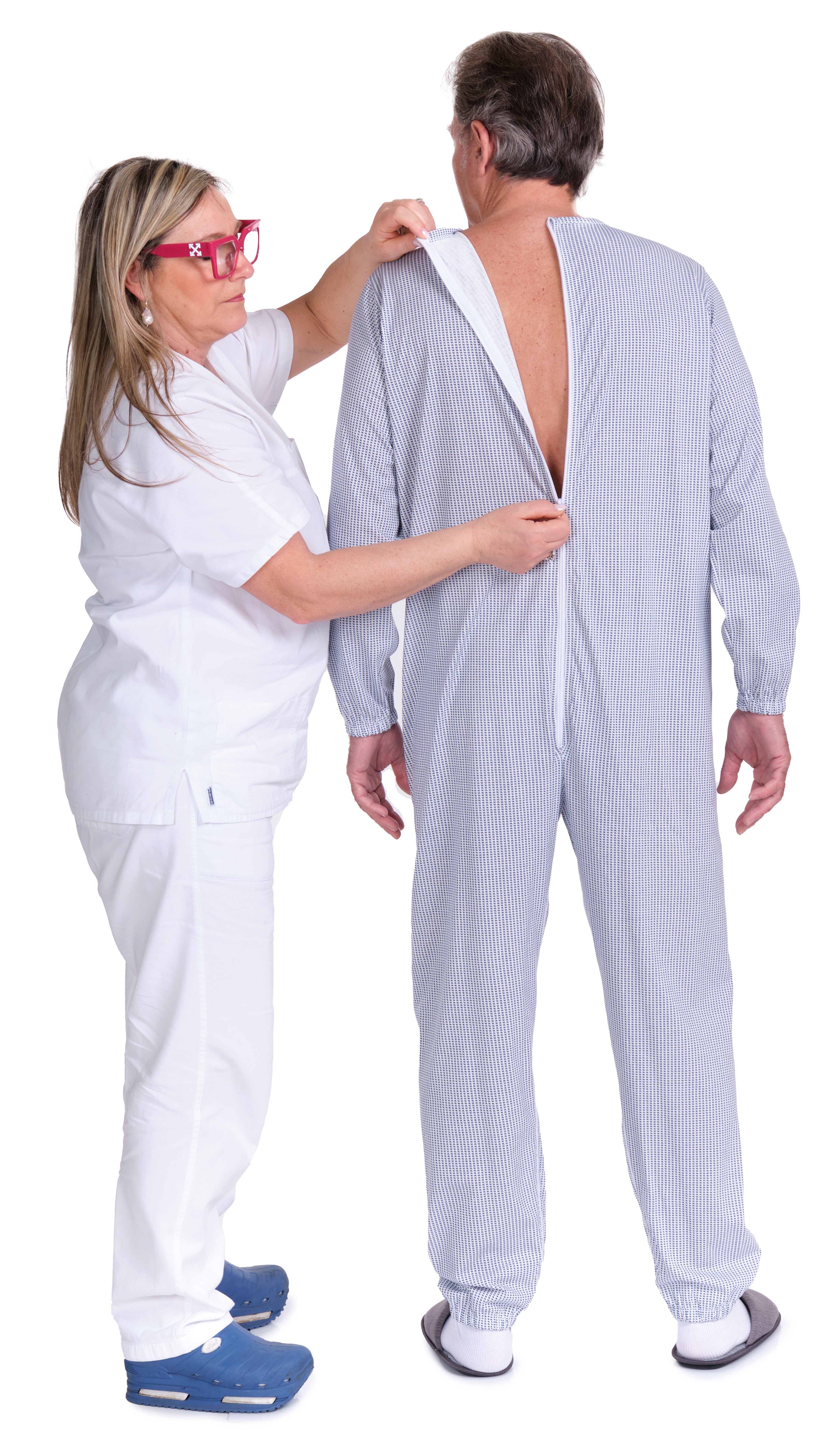 Onesie Anti-Strip Adaptive Pyjamas 100% Cotton - 9012/2