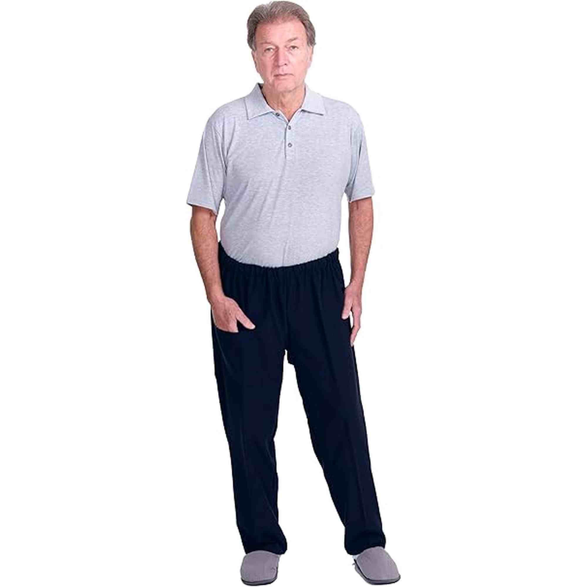 Men’s & Women’s Adaptive Trousers – Model 9079 – Back Opening with Buttons – Easy Dressing for Elderly & Disabled
