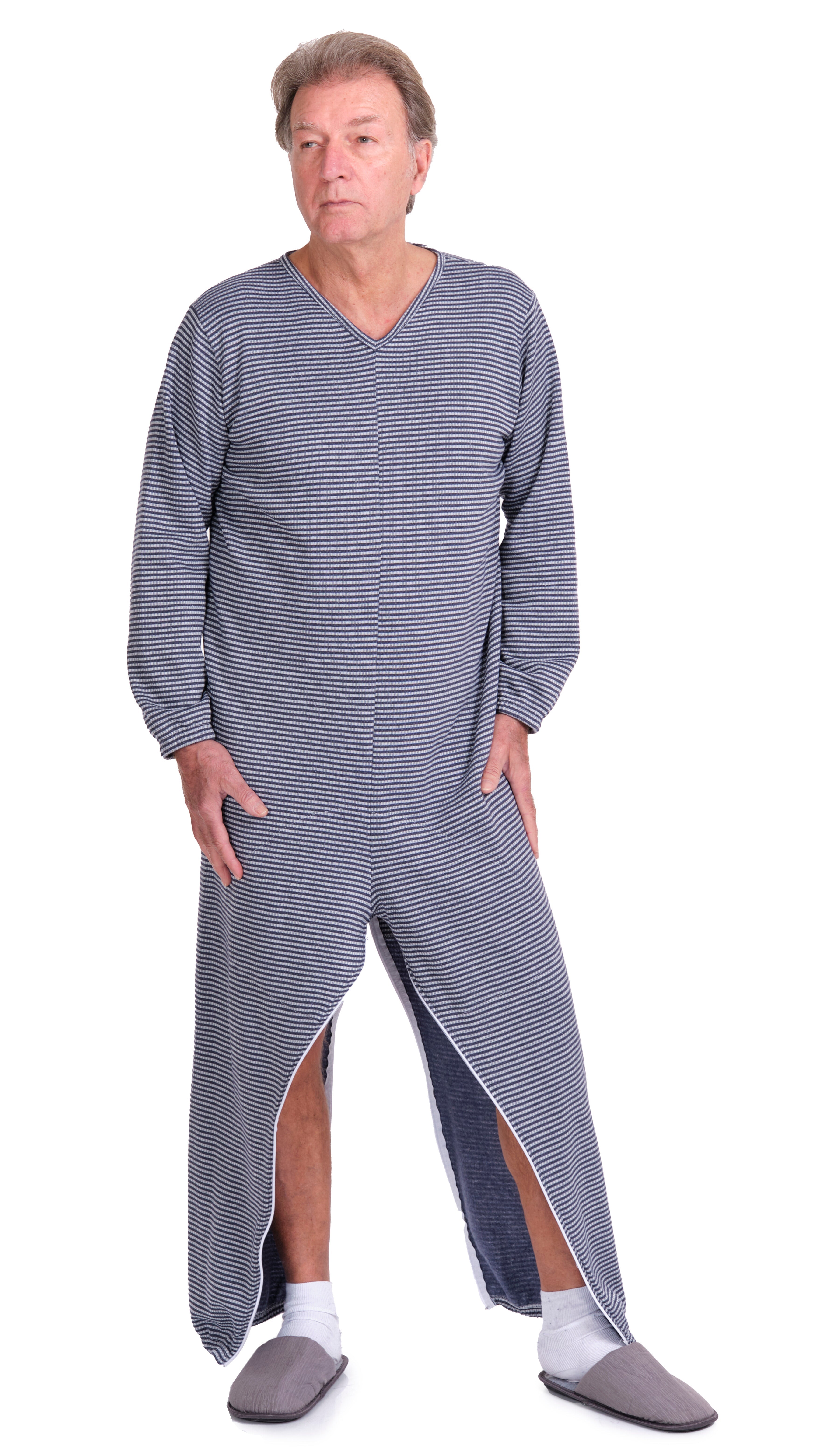 Adaptive Winter Onesie with Back & Inseam Zippers – 9014/2