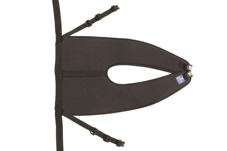 Padded Wheelchair Safety Belt with Leg Divider – Adjustable, Quick-Release, Universal Fit