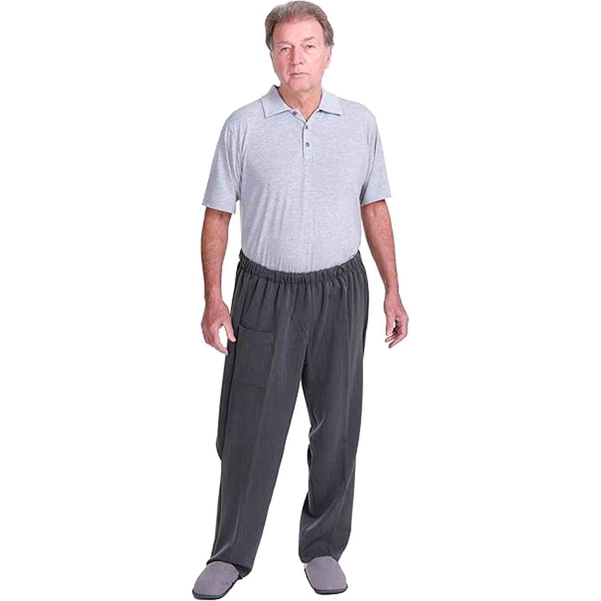 Men’s & Women’s Adaptive Trousers – Model 9079 – Back Opening with Buttons – Easy Dressing for Elderly & Disabled