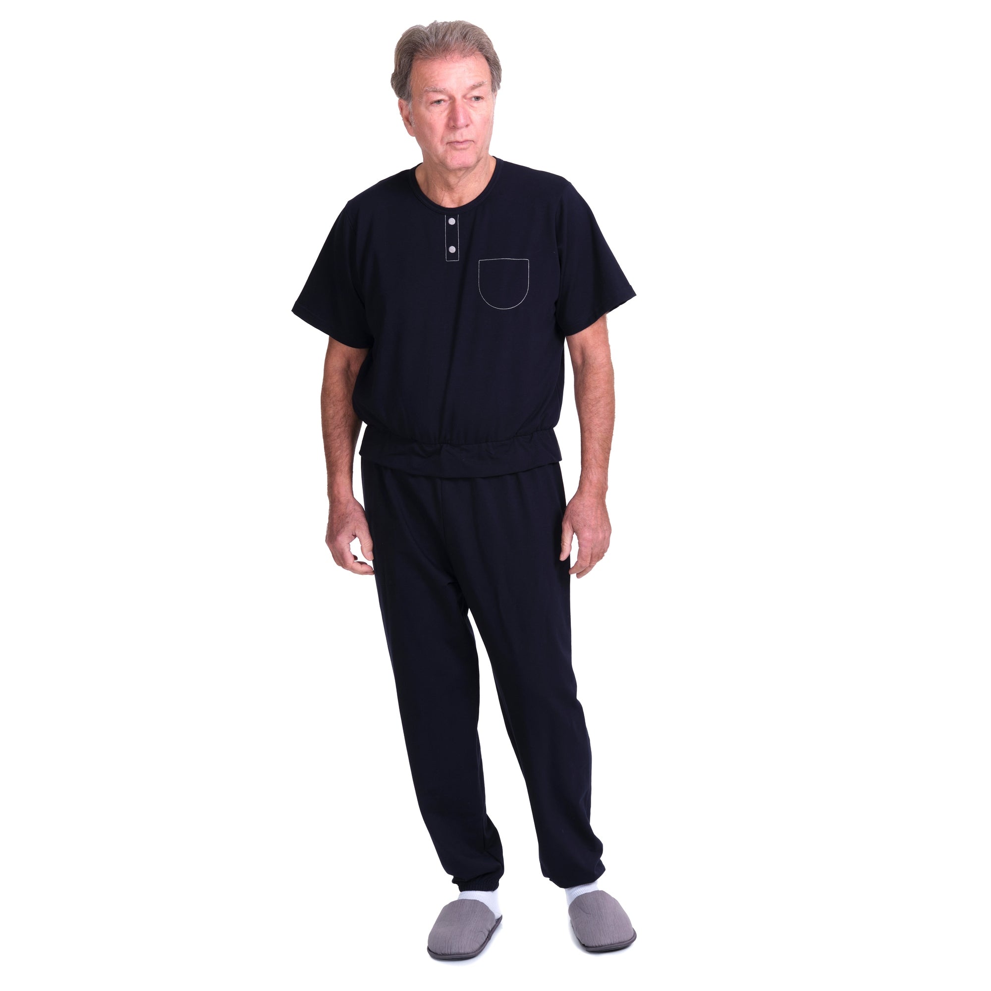 Pyjamas Onesie Adaptive Clothing - Short-sleeved - Bacio