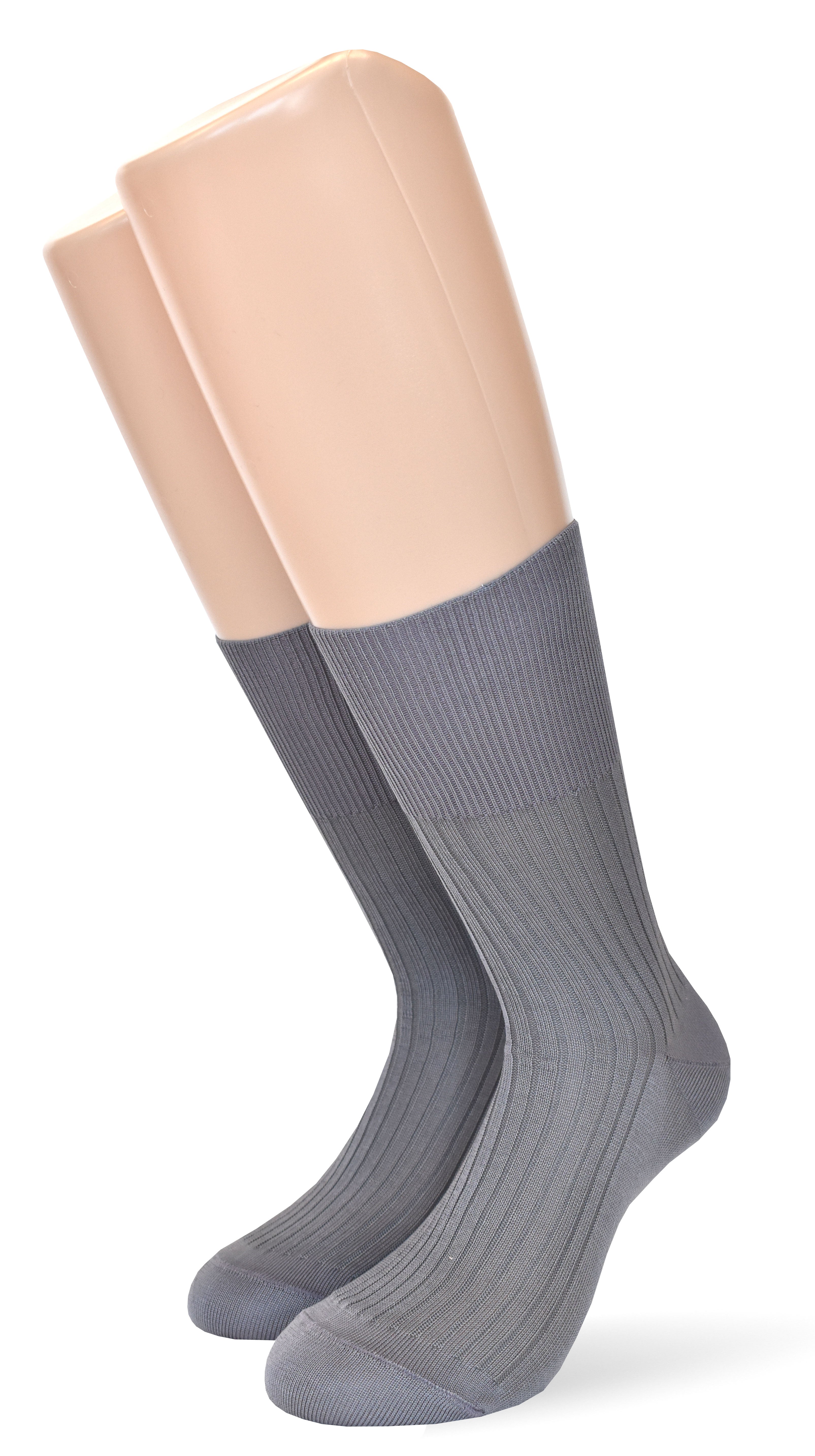 Men's short healthcare socks in Scottish thread cotton (6 pairs) - 8532 Men