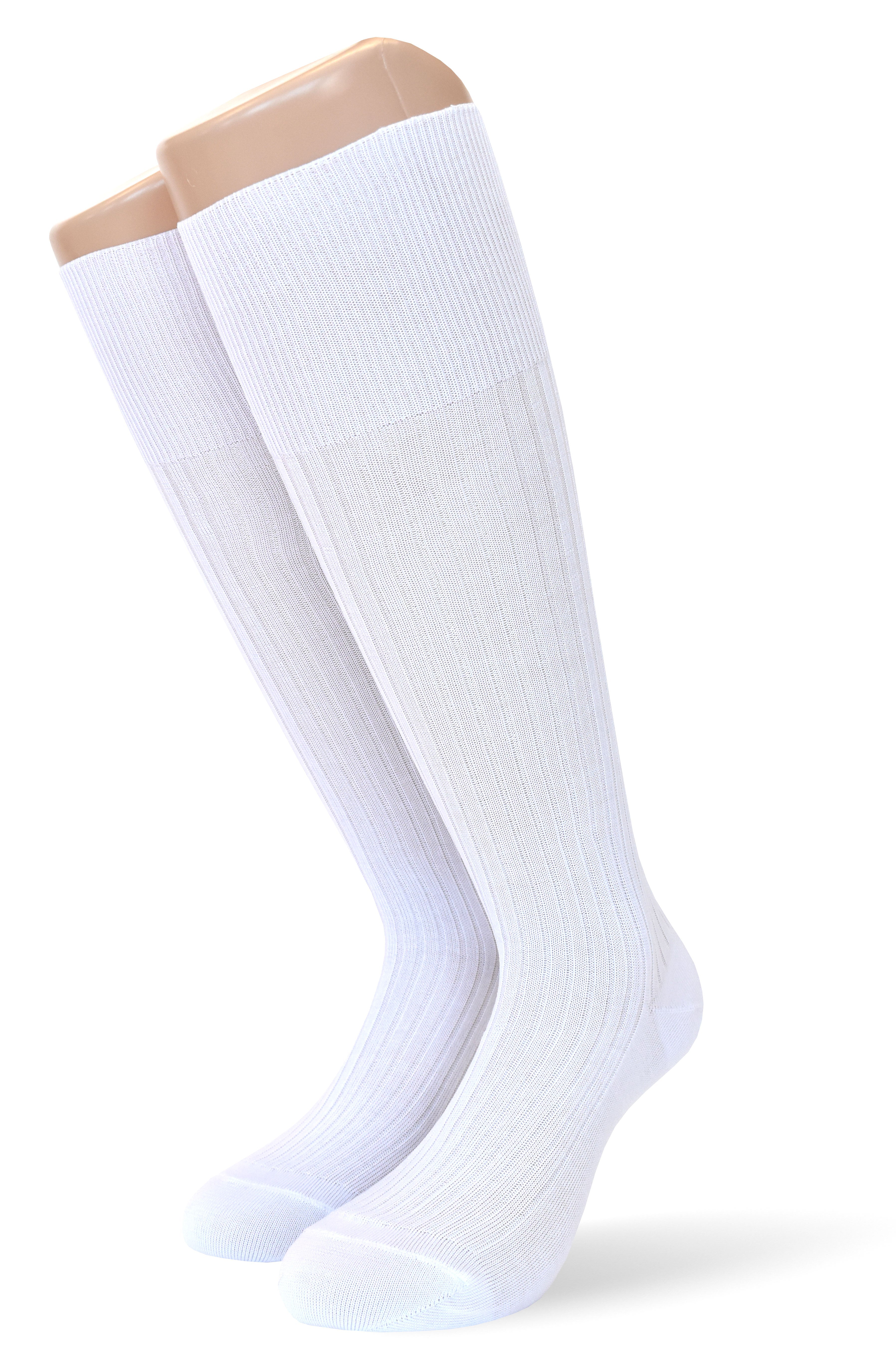 Men's long healthcare socks in Scottish thread cotton (6 pairs) - 8533 Men