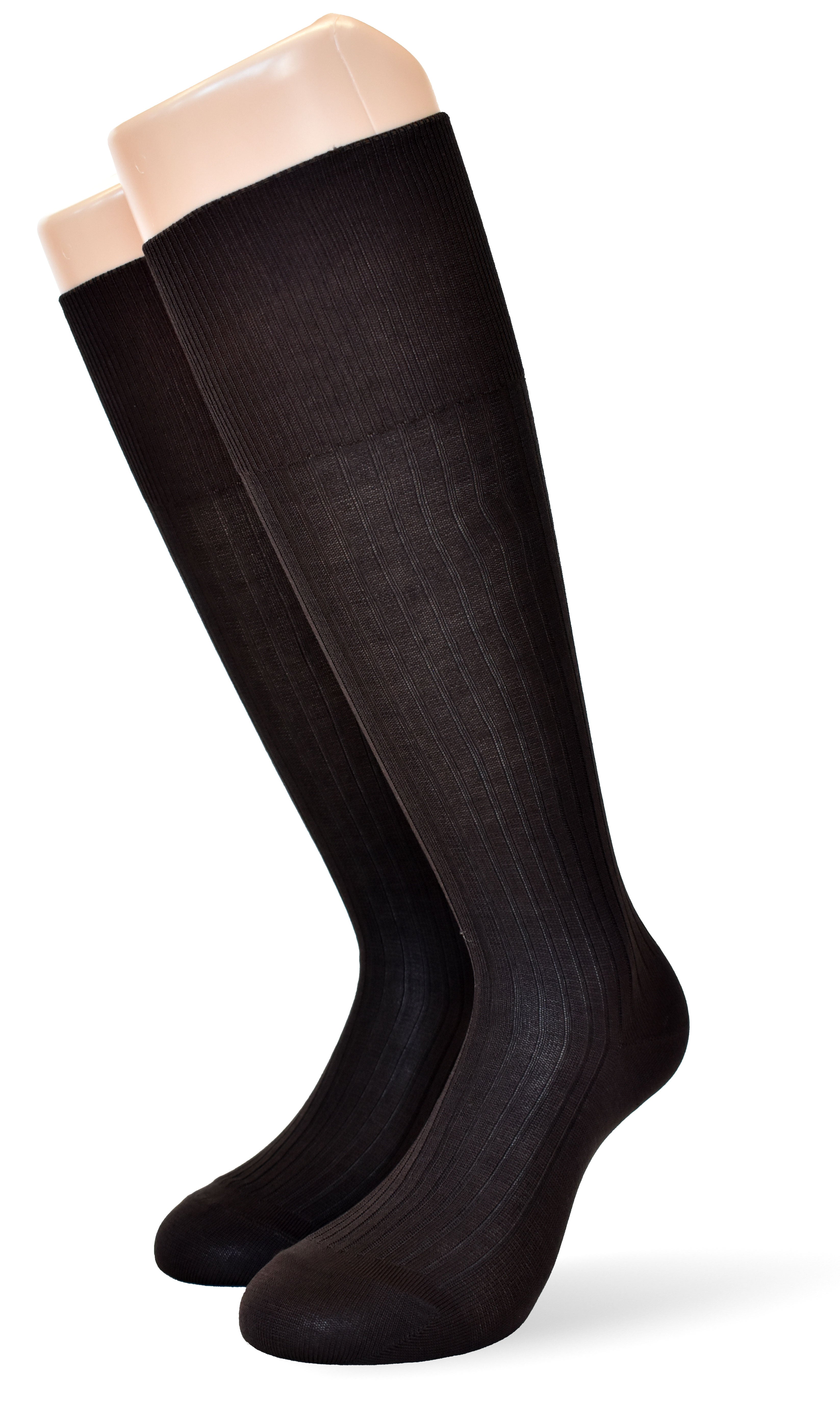 Men's long healthcare socks in Scottish thread cotton (6 pairs) - 8533 Men
