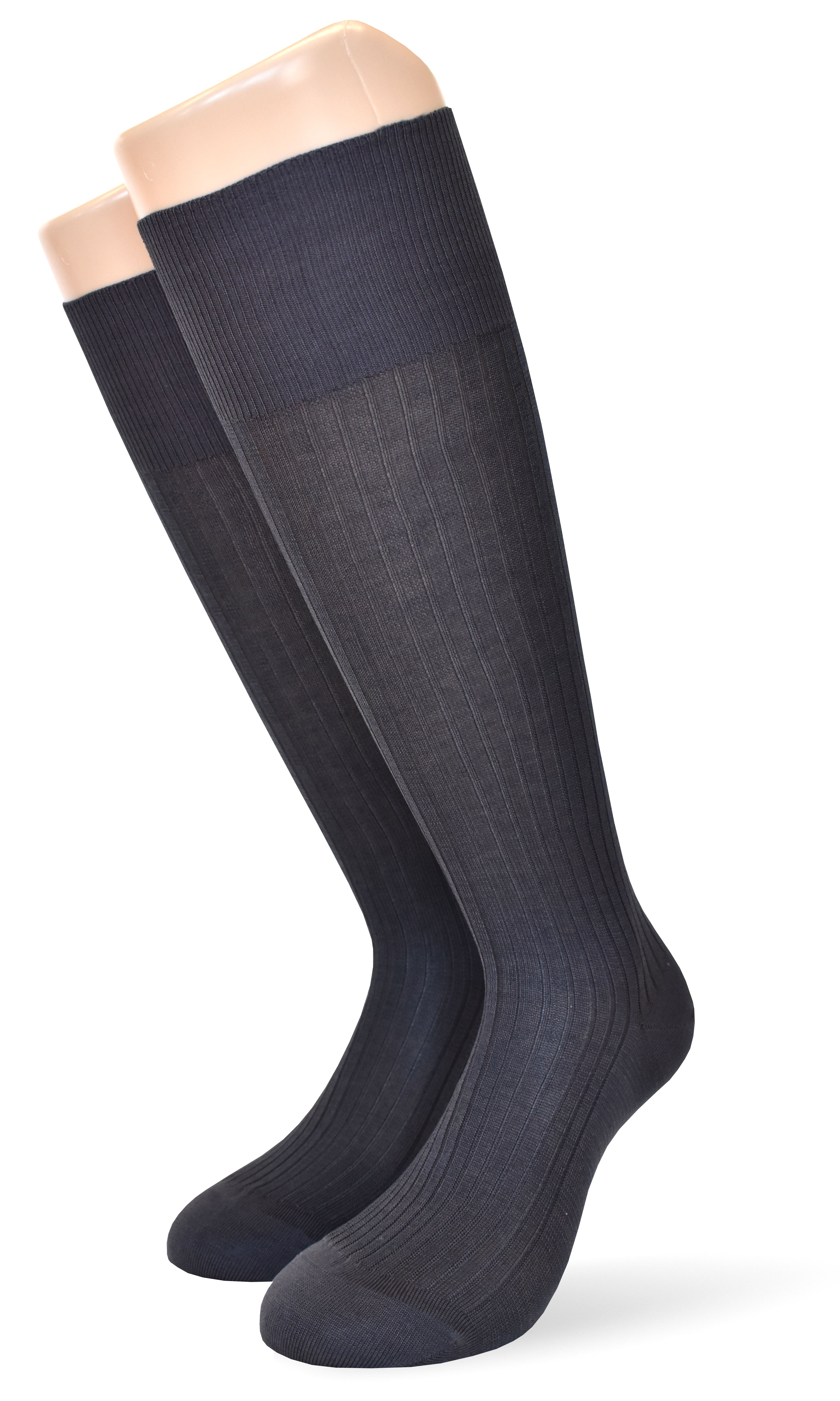 Men's long healthcare socks in Scottish thread cotton (6 pairs) - 8533 Men
