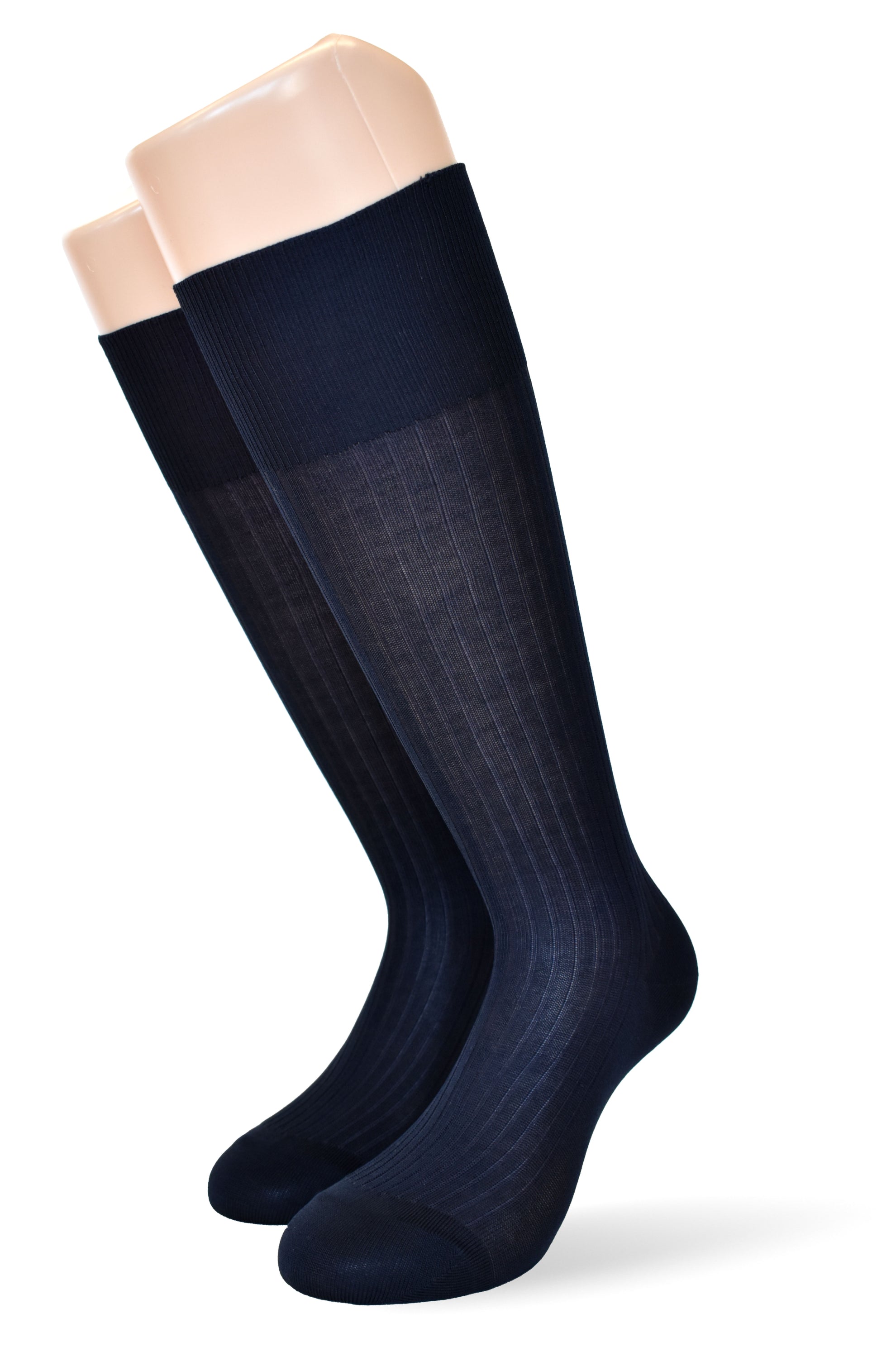 Men's long healthcare socks in Scottish thread cotton (6 pairs) - 8533 Men
