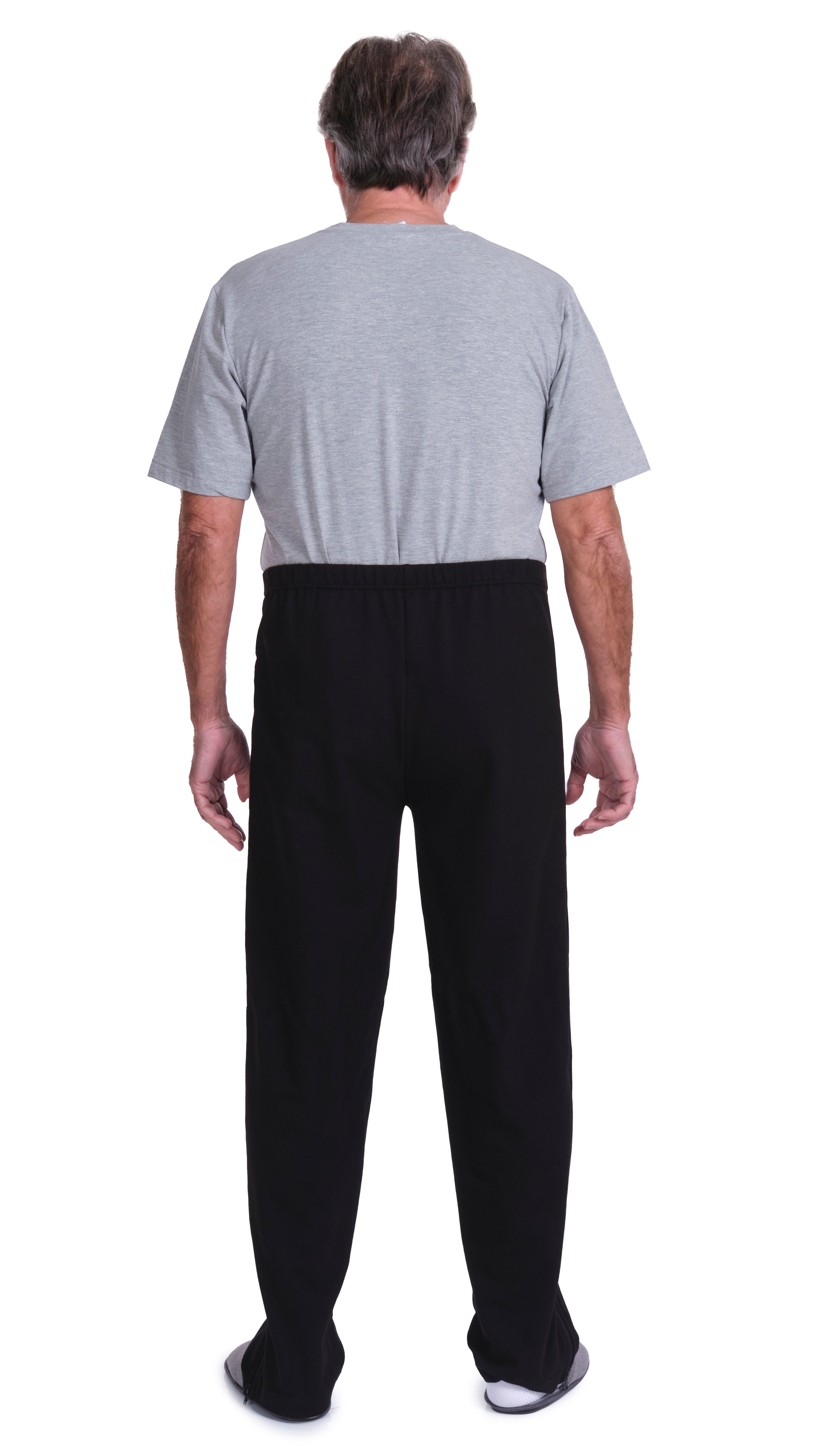 Post-operative rehabilitation trousers with zips on both sides - Morbidezza 9038