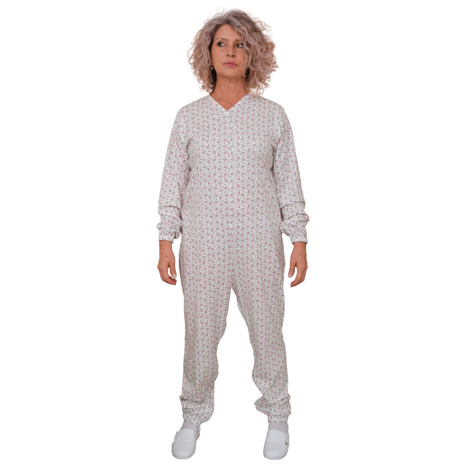 Onesie Anti-Strip Adaptive Pyjamas 100% Cotton - 9012/2
