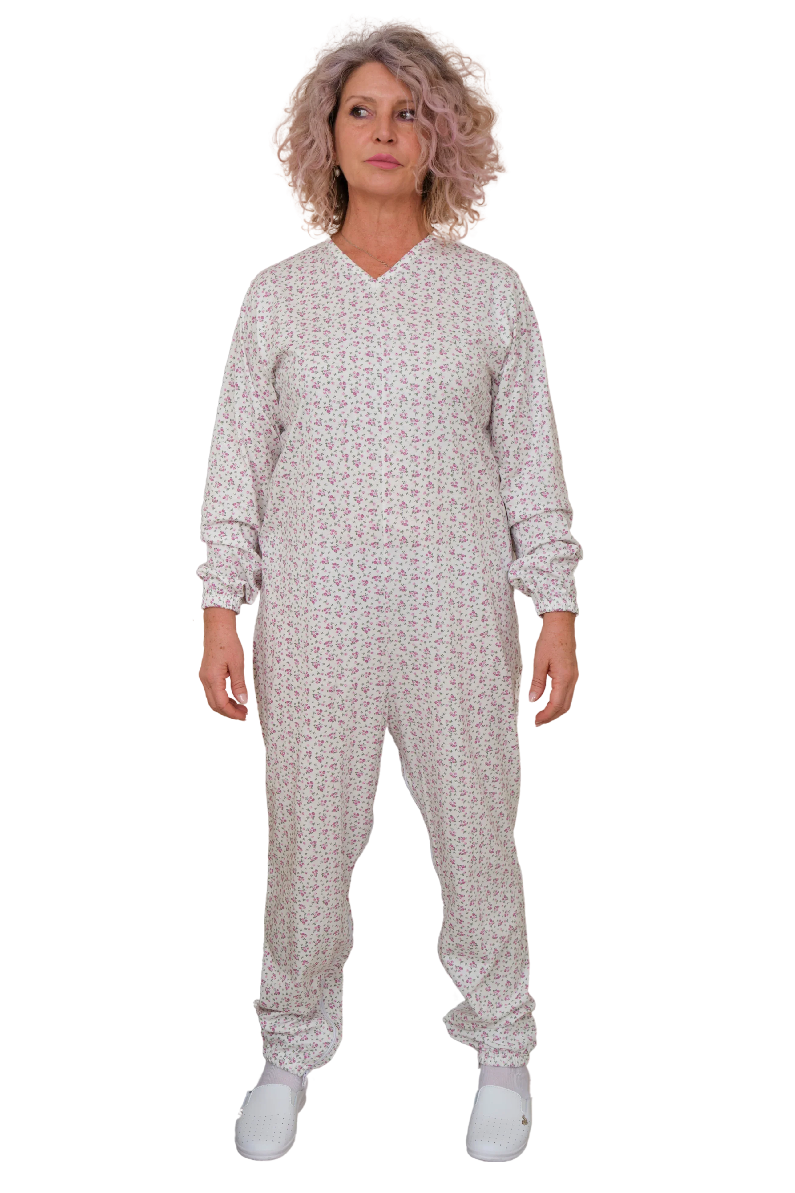 Onesie Anti-Strip Adaptive Pyjamas 100% Cotton - 9012/2