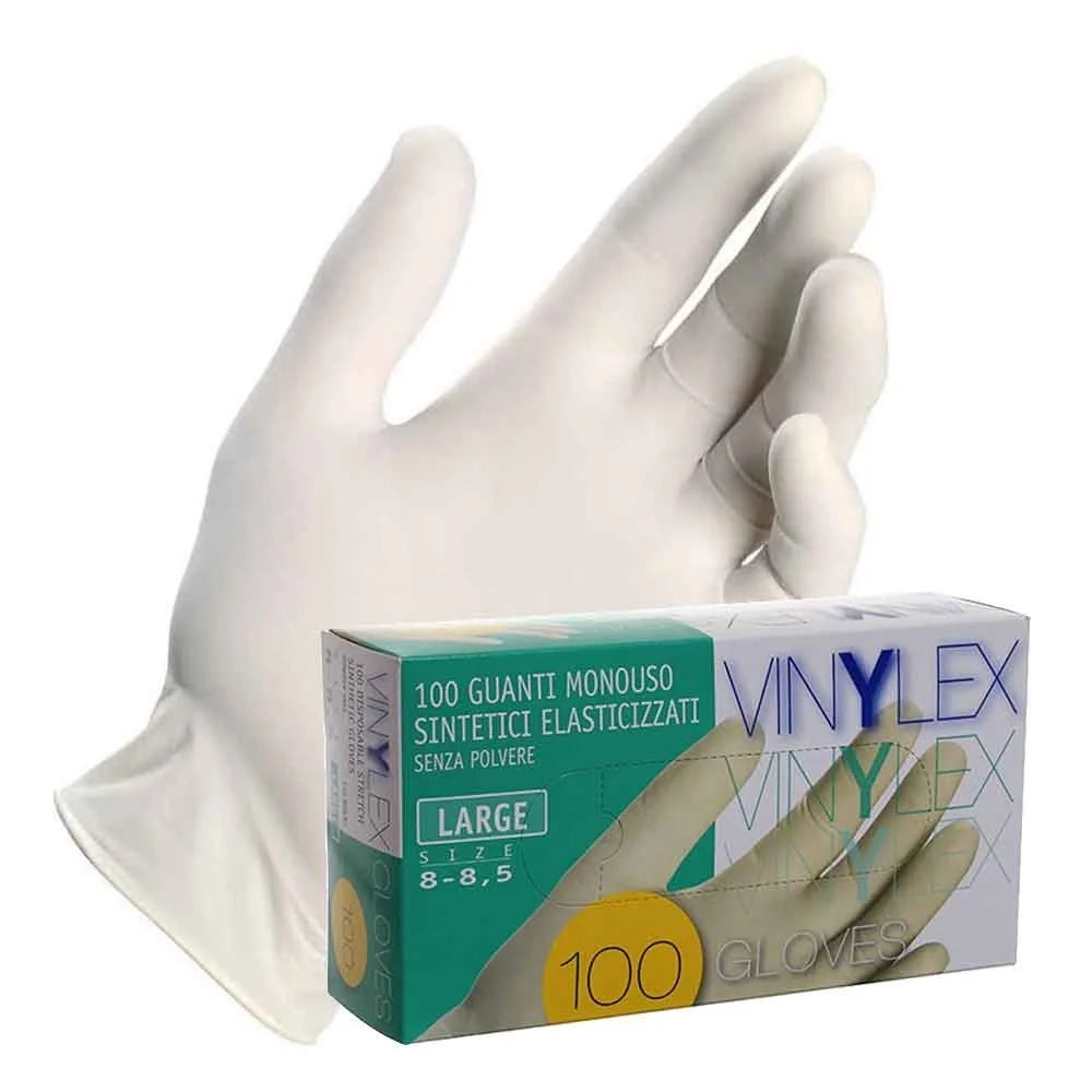 Disposable powder-free vinyl gloves Vinylex