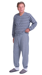 One-piece Pyjamas with rear zip fastening