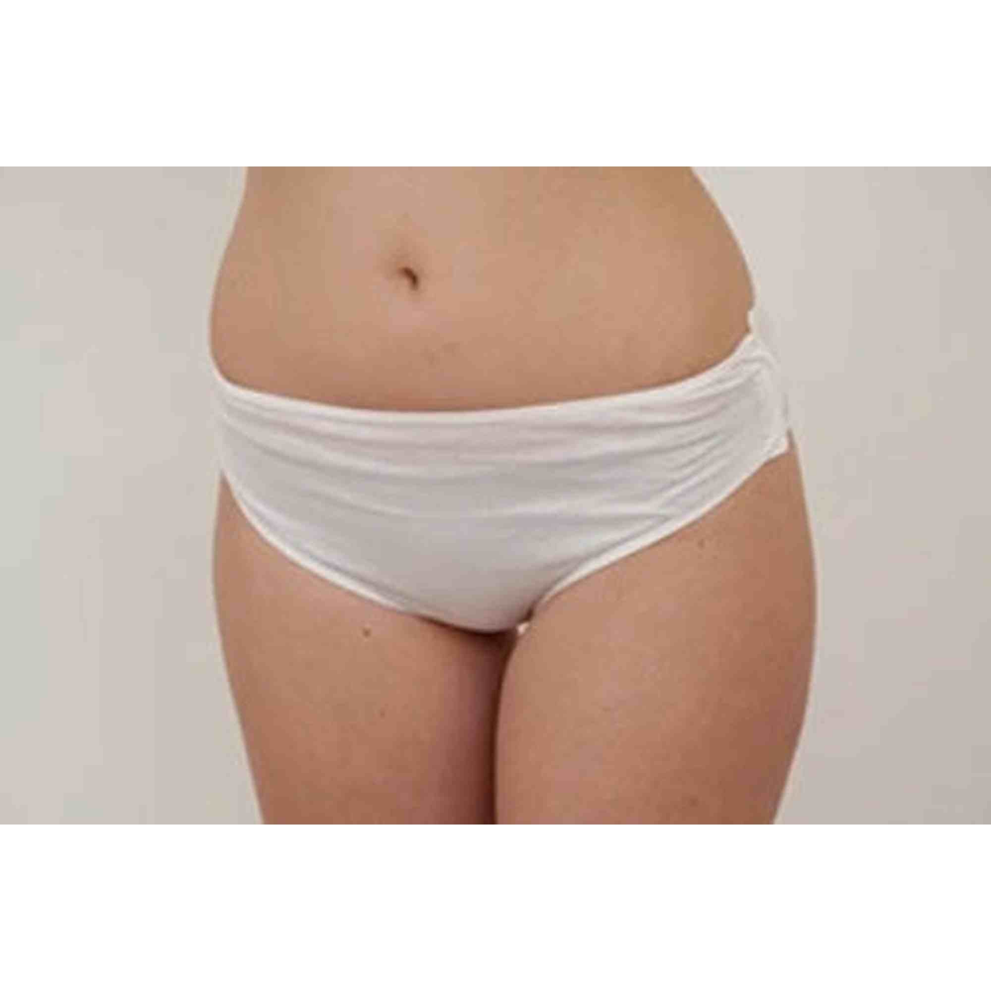 Women's briefs with side opening and Velcro fastening