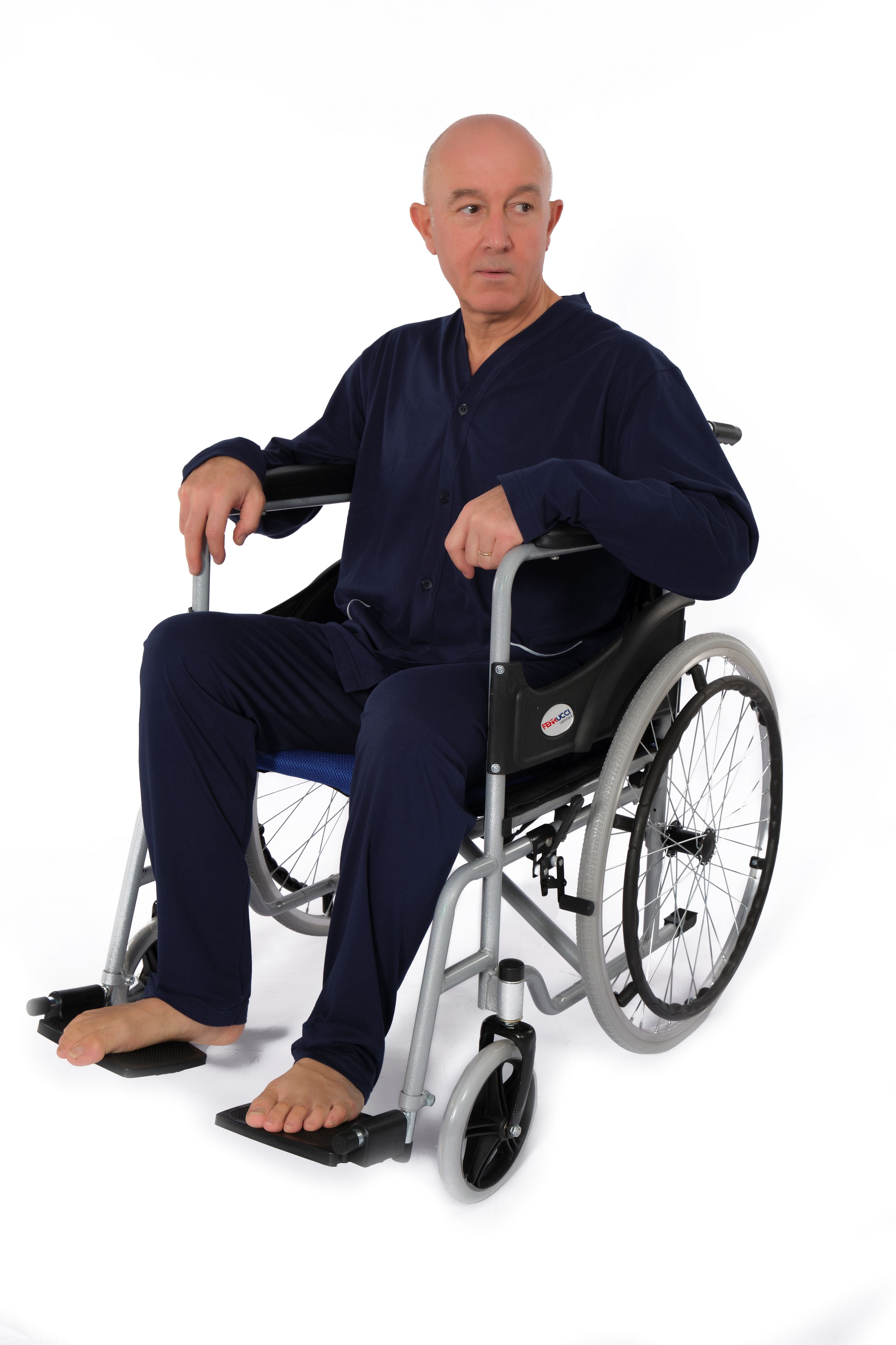 Wheelchair Agility Folding Orthopedic Steel – Lightweight, Self-Propelled, Comfortable, 110 kg Capacity