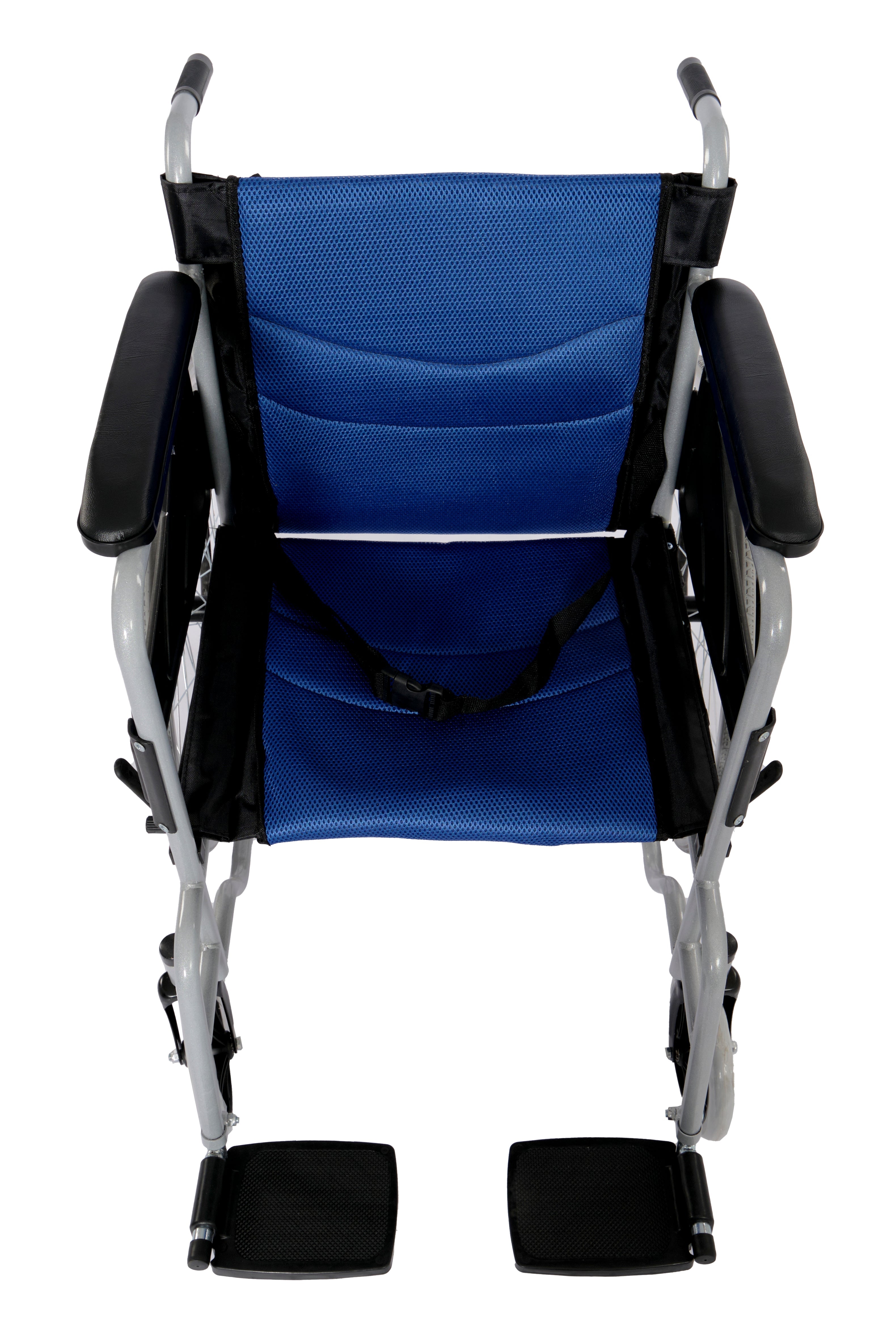 Wheelchair Agility Folding Orthopedic Steel – Lightweight, Self-Propelled, Comfortable, 110 kg Capacity