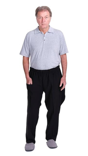 Men’s & Women’s Adaptive Trousers – Model 9079 – Back Opening with Buttons – Easy Dressing for Elderly & Disabled