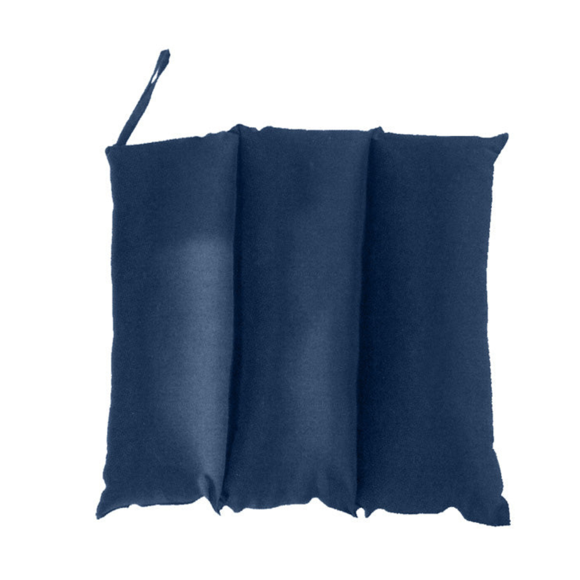 Three-section silicone-coated hollow fibre cushion anti-decubitous