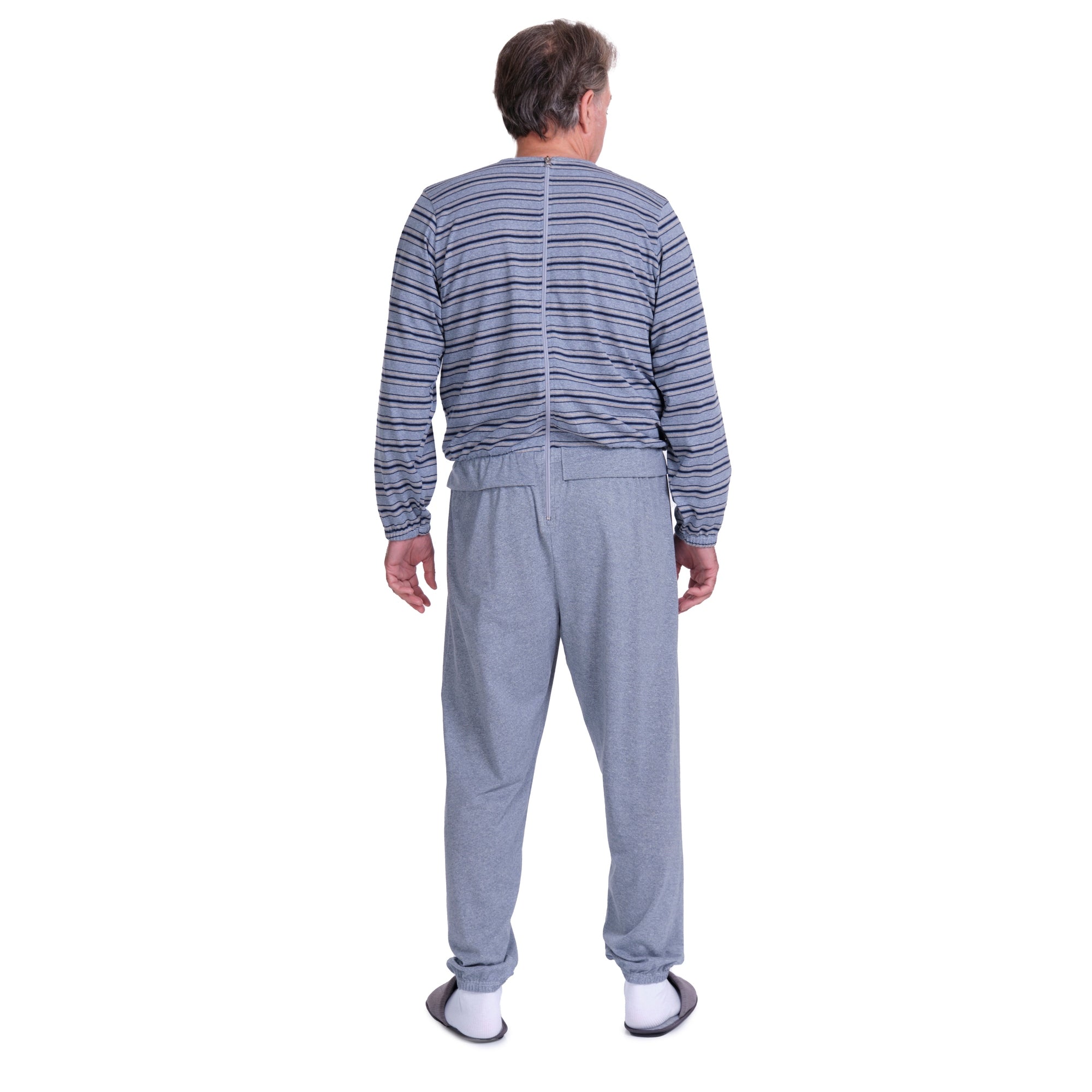 One-piece Pyjamas with rear zip fastening